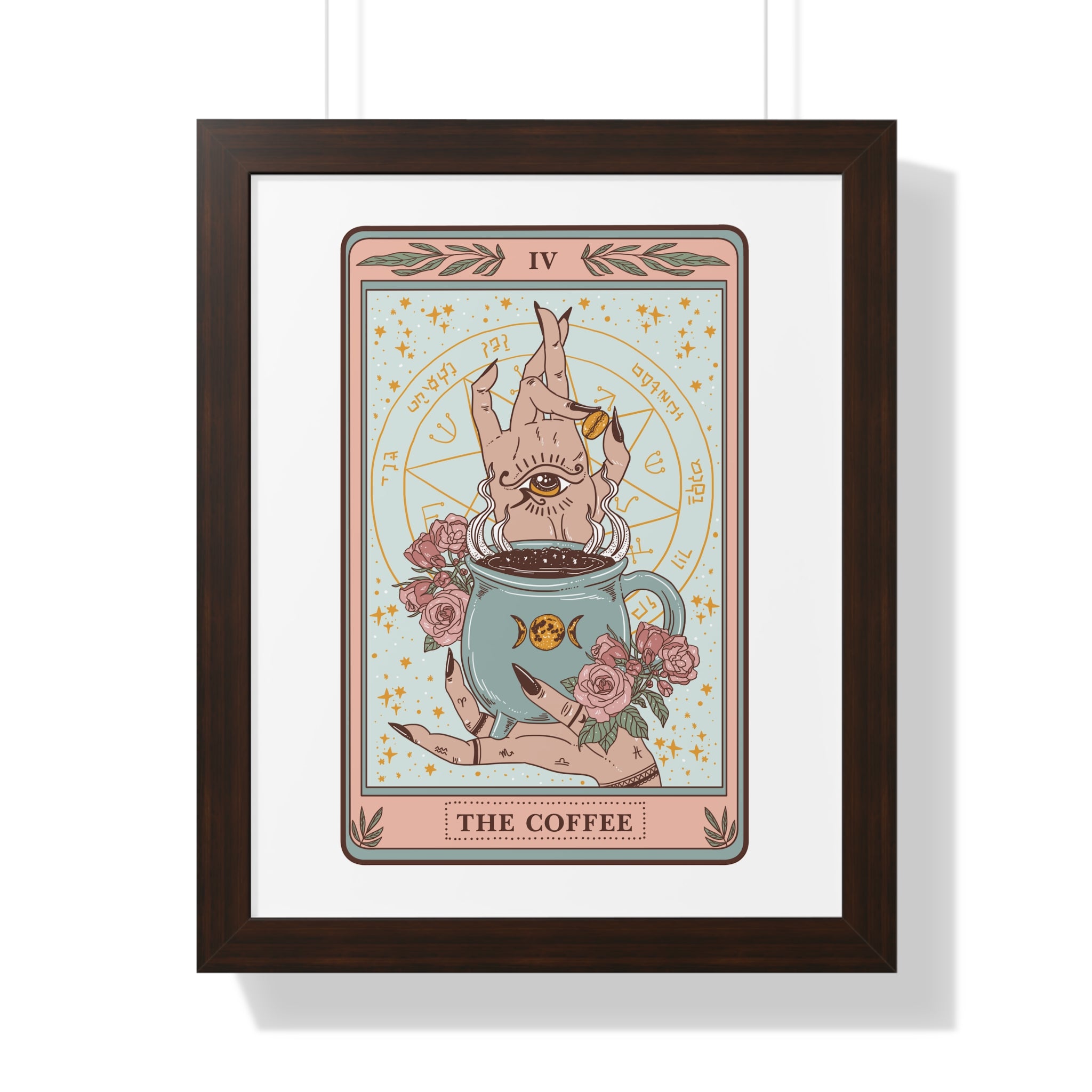 THE COFFEE // FRAMED POSTER PRINT