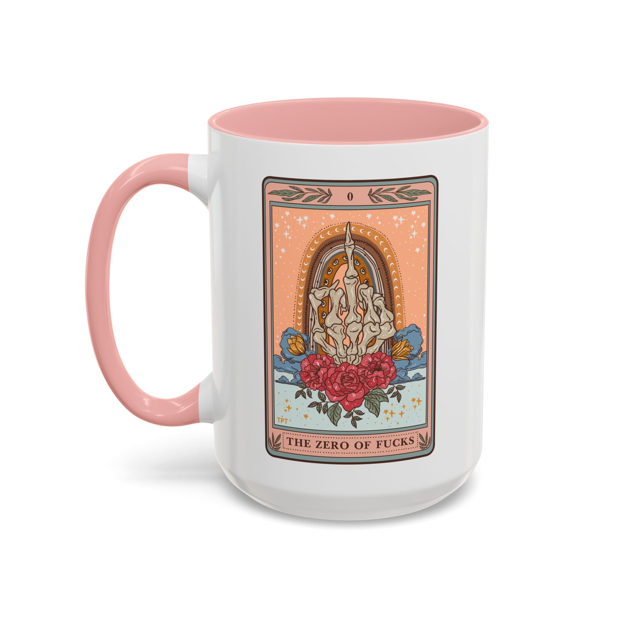THE ZERO OF FUCKS // 15 oz COFFEE MUG