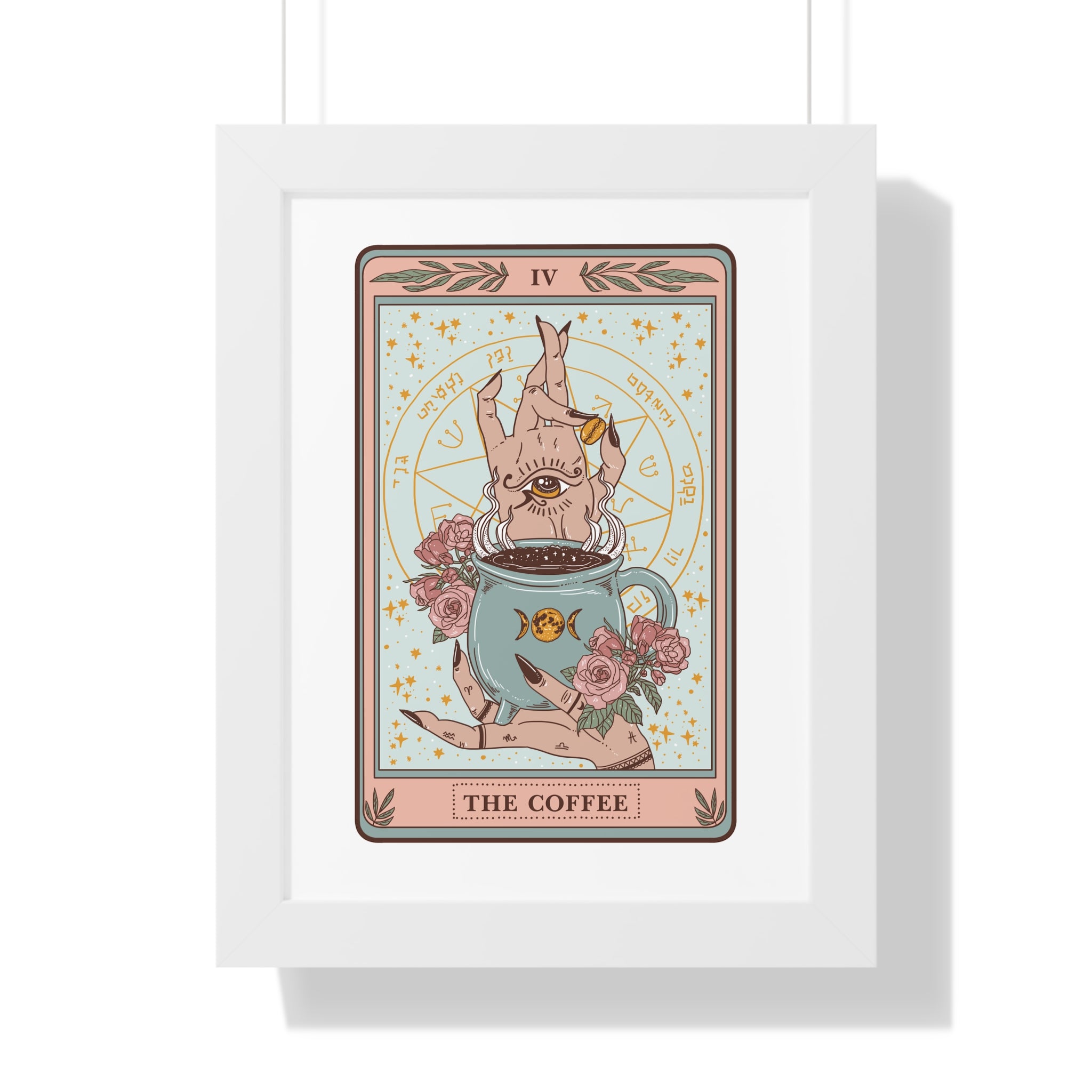 THE COFFEE // FRAMED POSTER PRINT