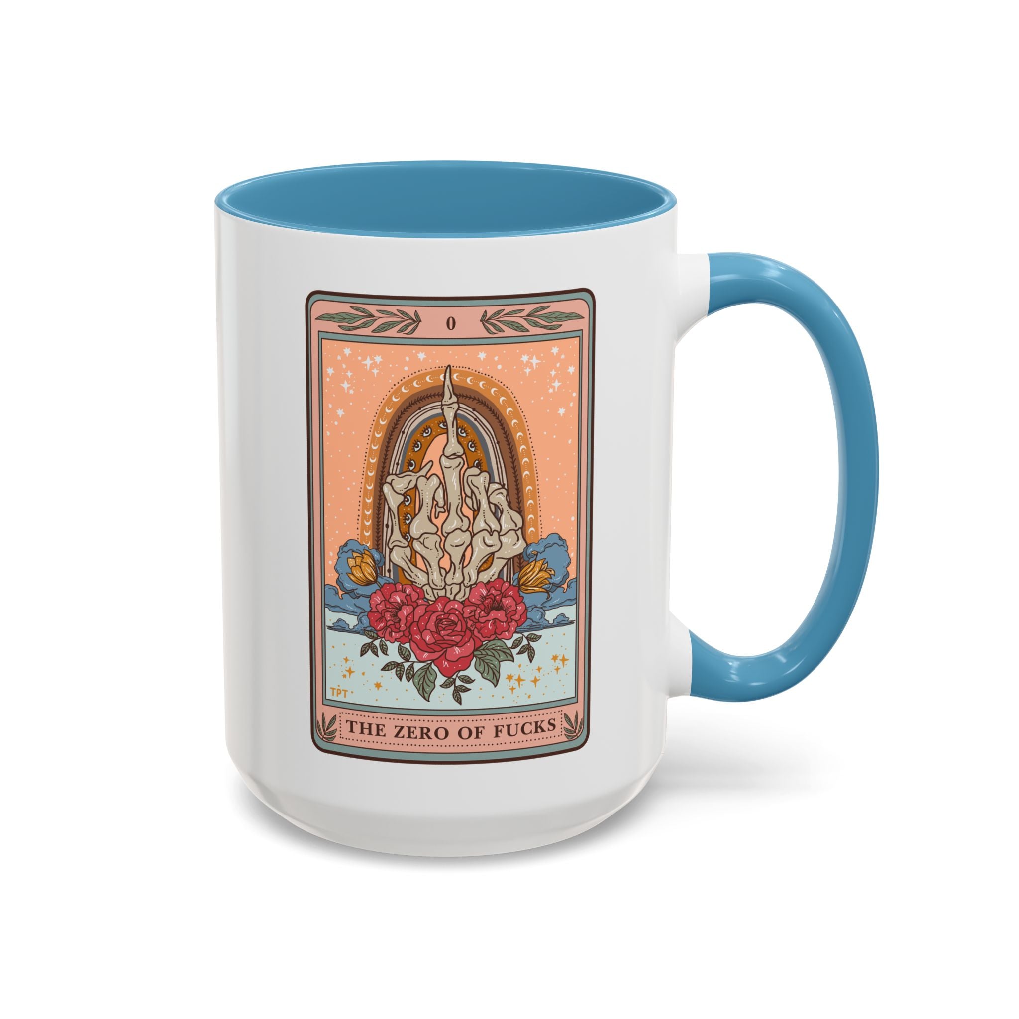 THE ZERO OF FUCKS // 15 oz COFFEE MUG