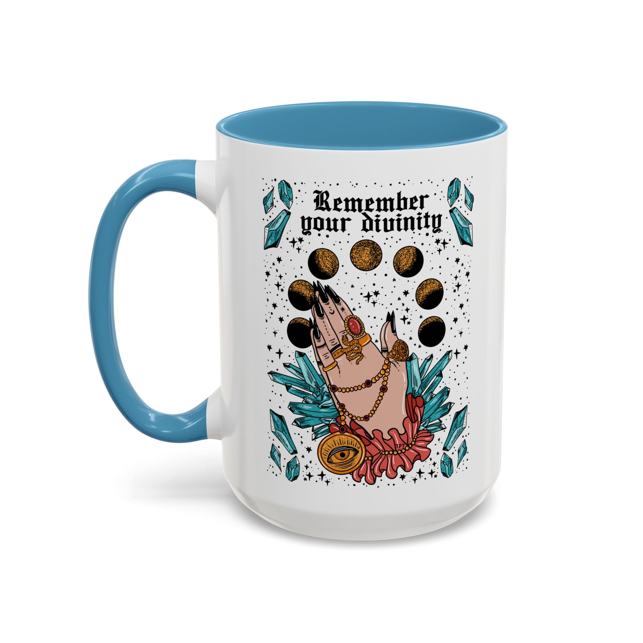 REMEMBER YOUR DIVINITY // 15 oz COFFEE MUG