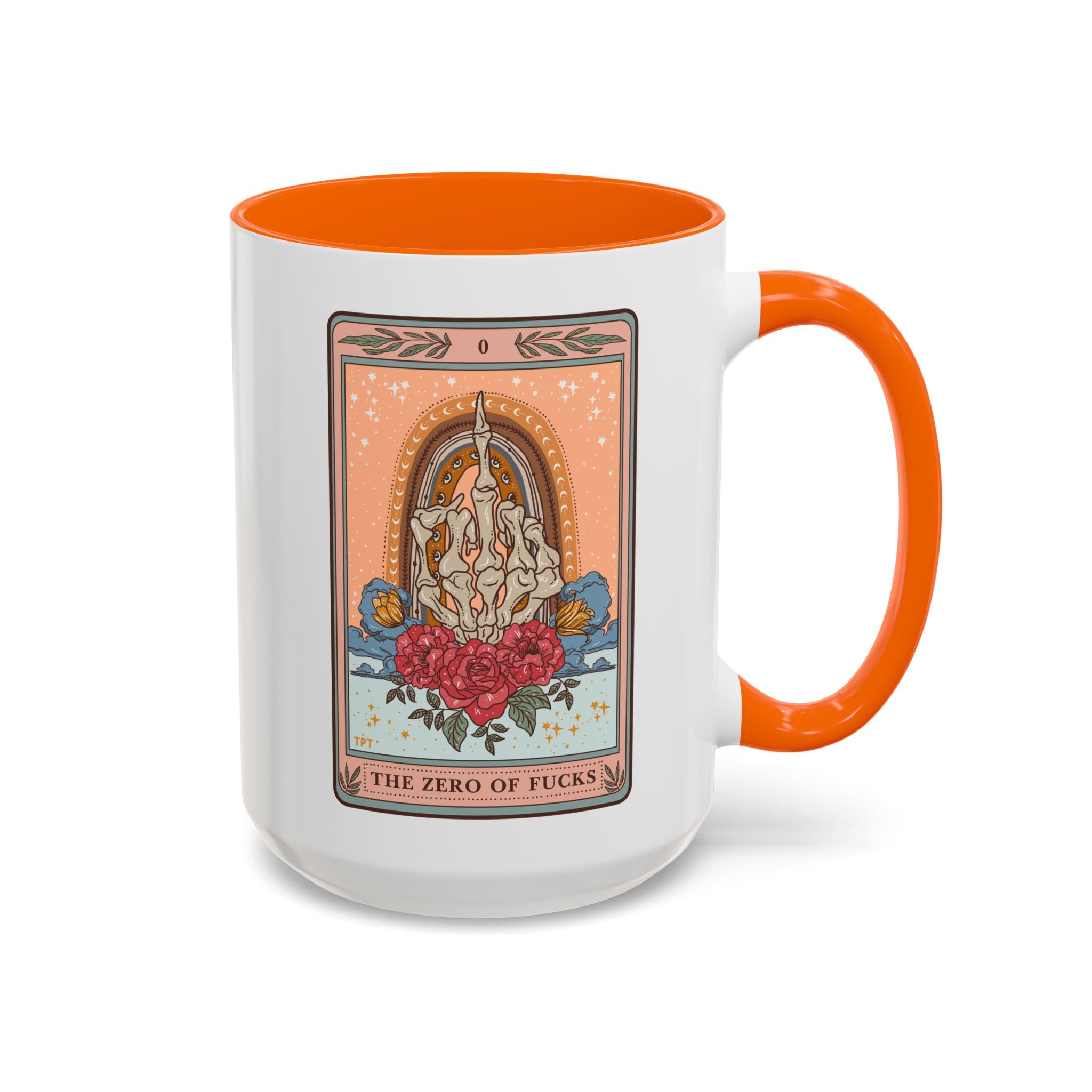 THE ZERO OF FUCKS // 15 oz COFFEE MUG