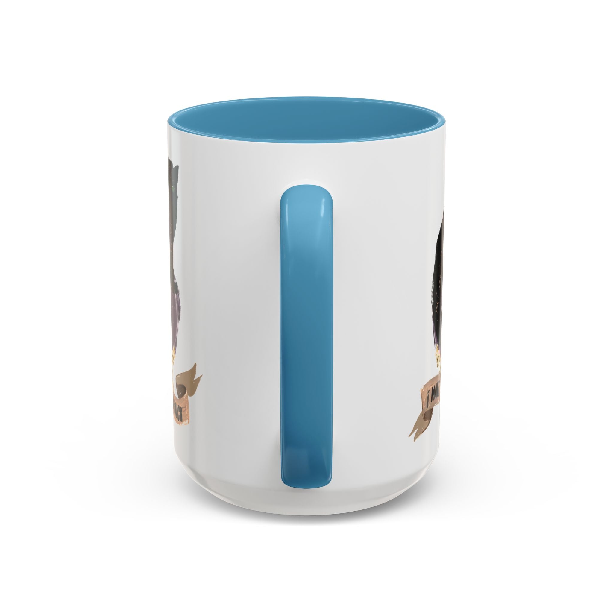 I MAKE MY OWN LUCK // 15 oz COFFEE MUG