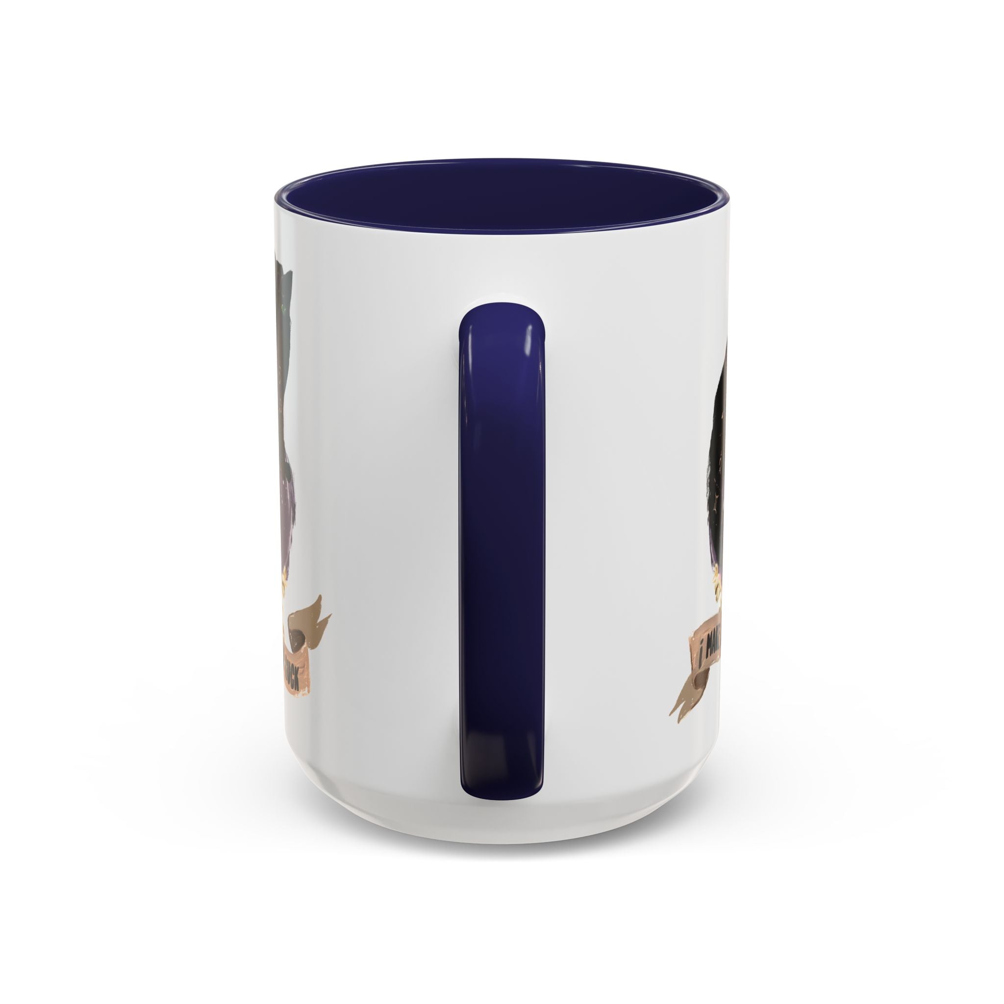 I MAKE MY OWN LUCK // 15 oz COFFEE MUG