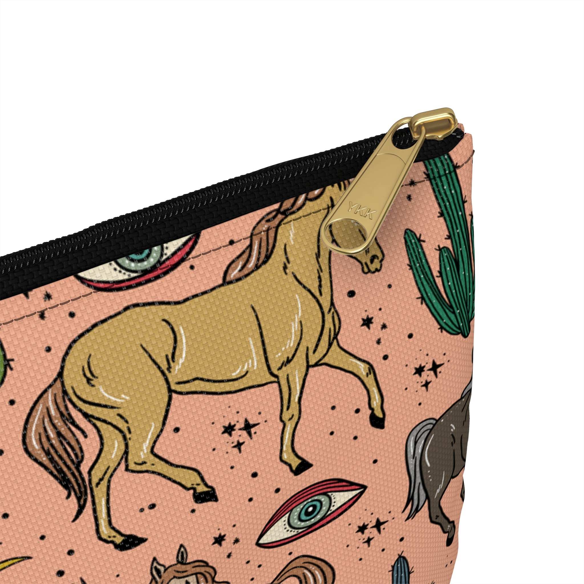 WILD HORSES // COSMETIC ZIP POUCH