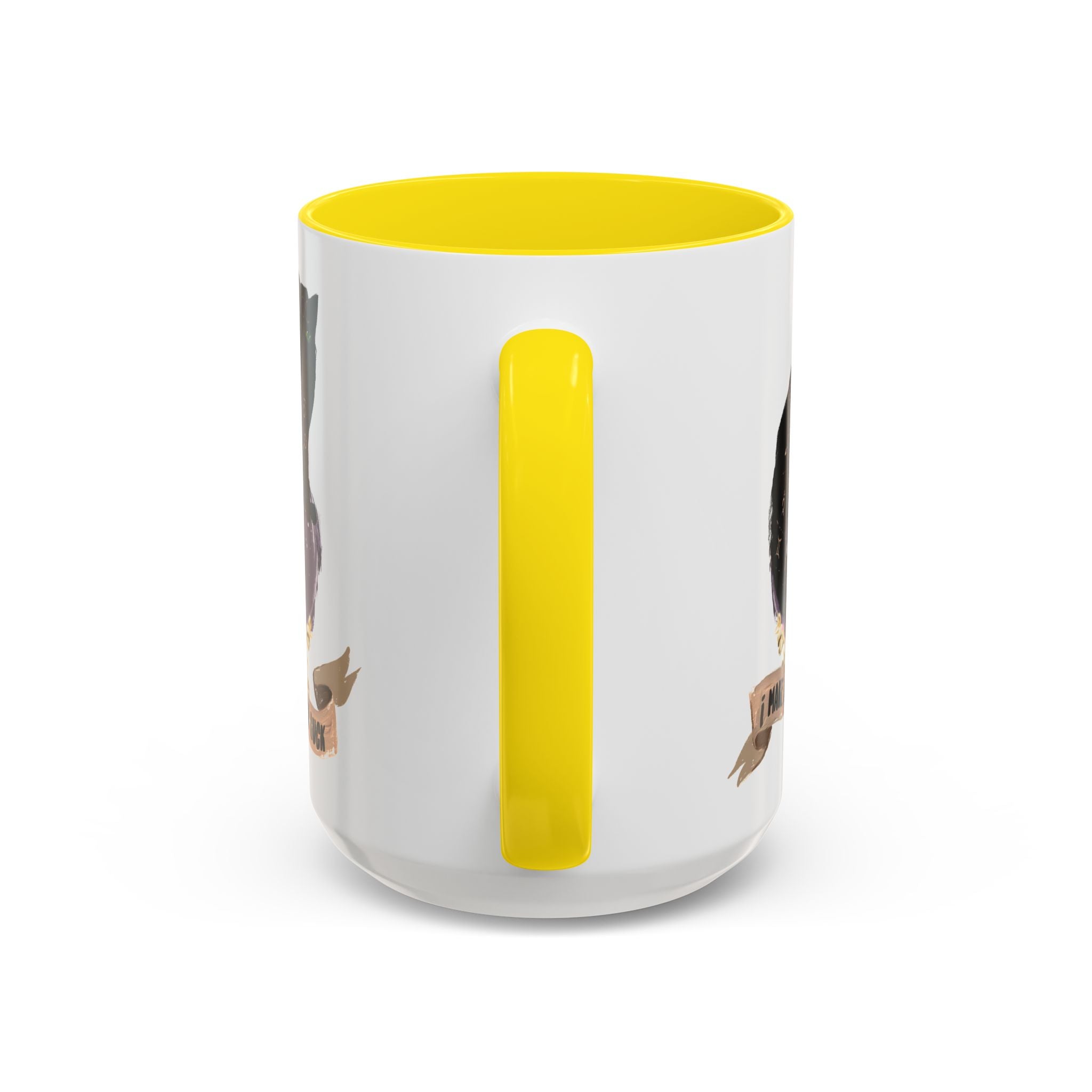 I MAKE MY OWN LUCK // 15 oz COFFEE MUG