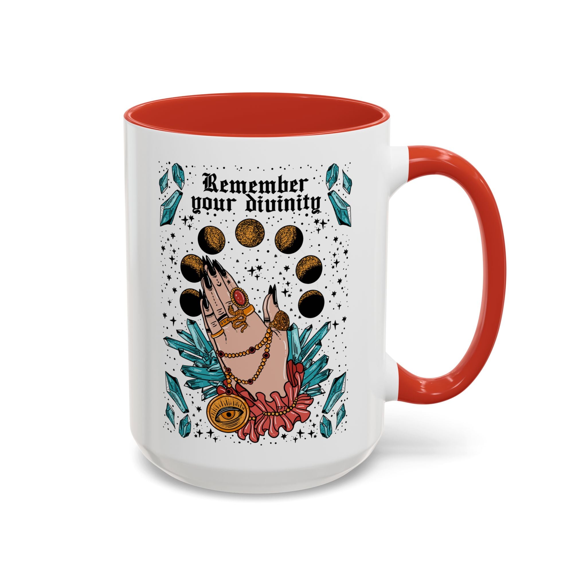 REMEMBER YOUR DIVINITY // 15 oz COFFEE MUG