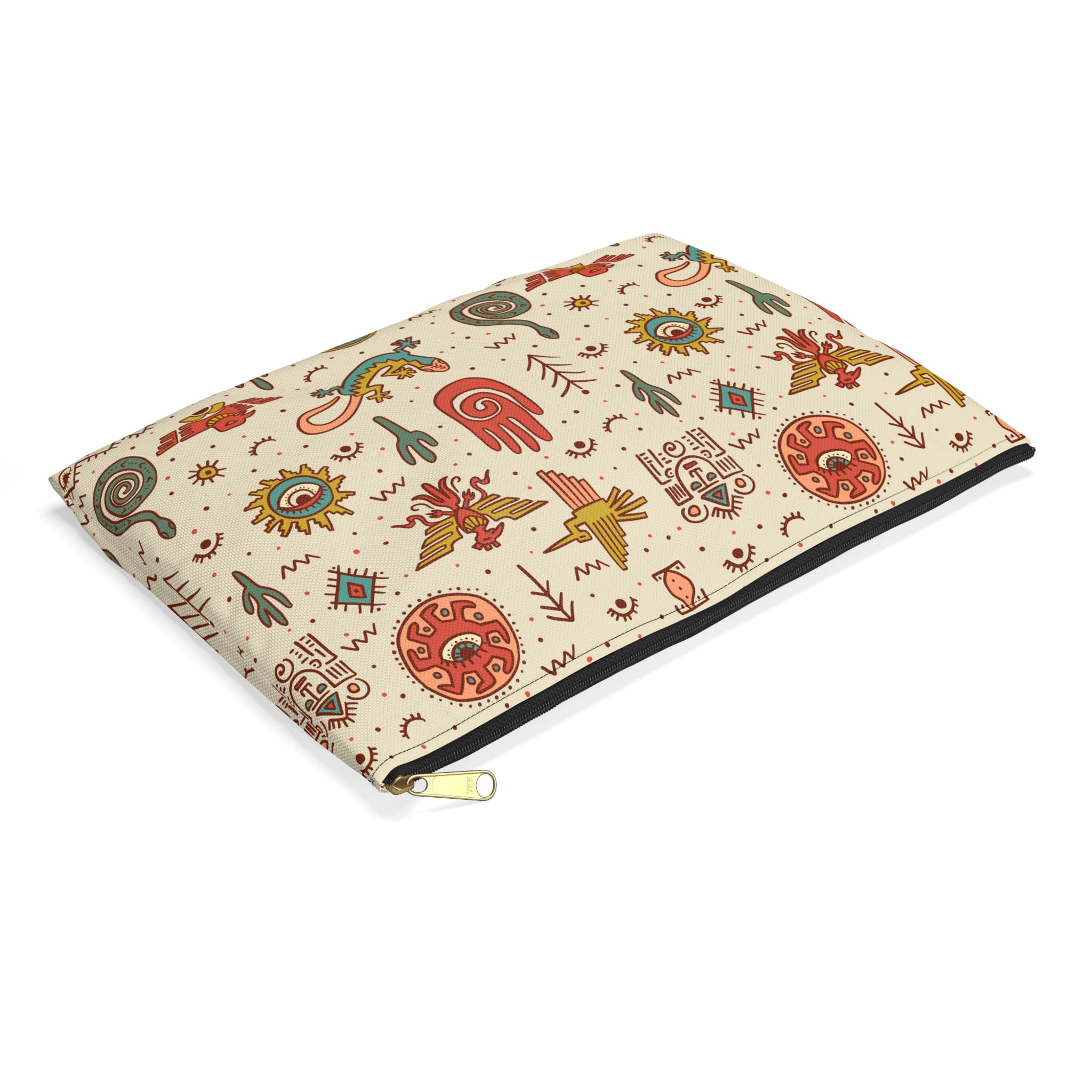 AZTEC-NOLOGY // COSMETIC ZIP POUCH