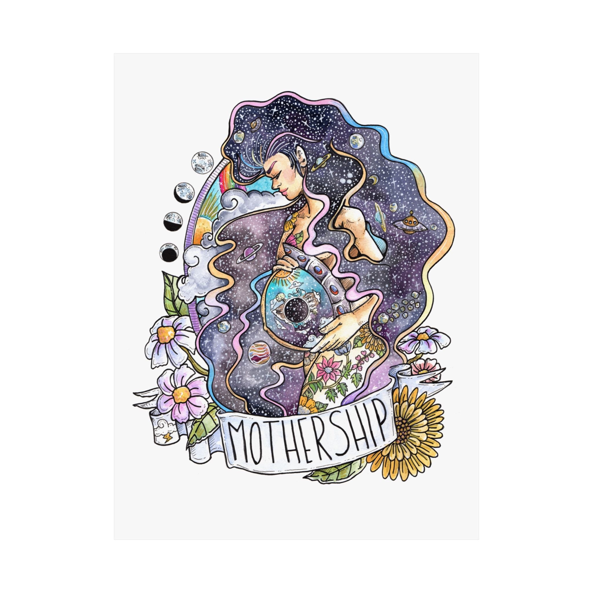 MOTHERHSIP // PREMIUM MATTE POSTER PRINT