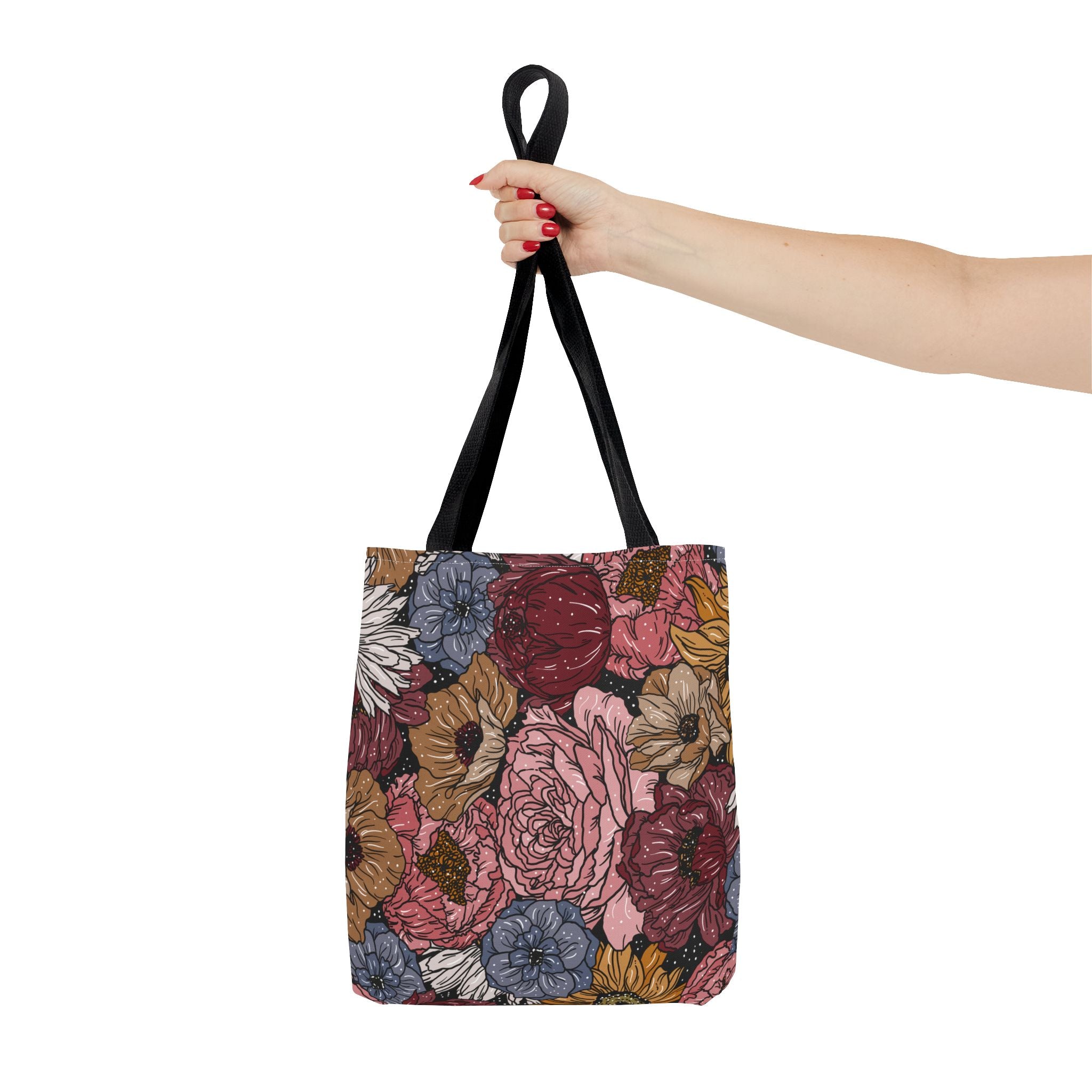 RETRO FLORAL // TOTE BAG (3 SIZES)