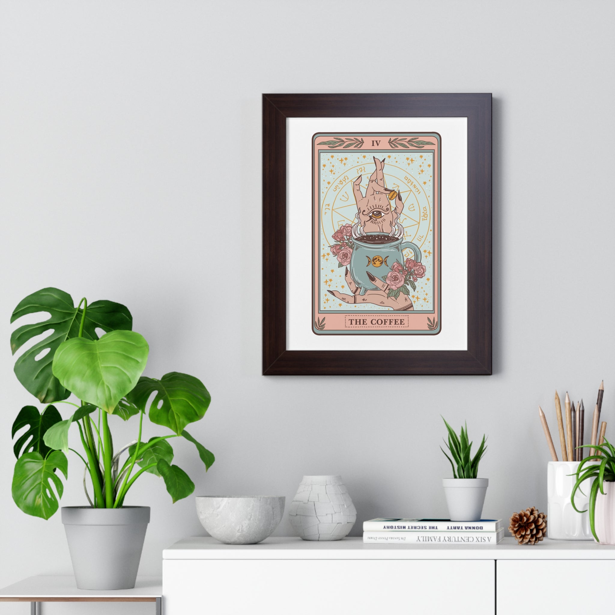 THE COFFEE // FRAMED POSTER PRINT