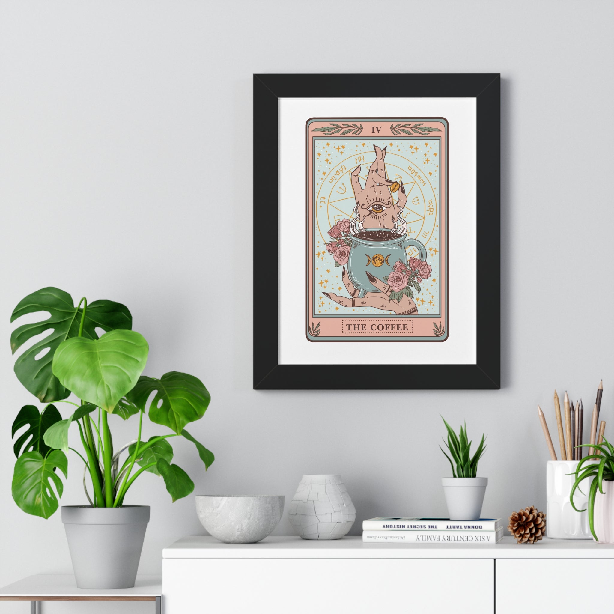 THE COFFEE // FRAMED POSTER PRINT