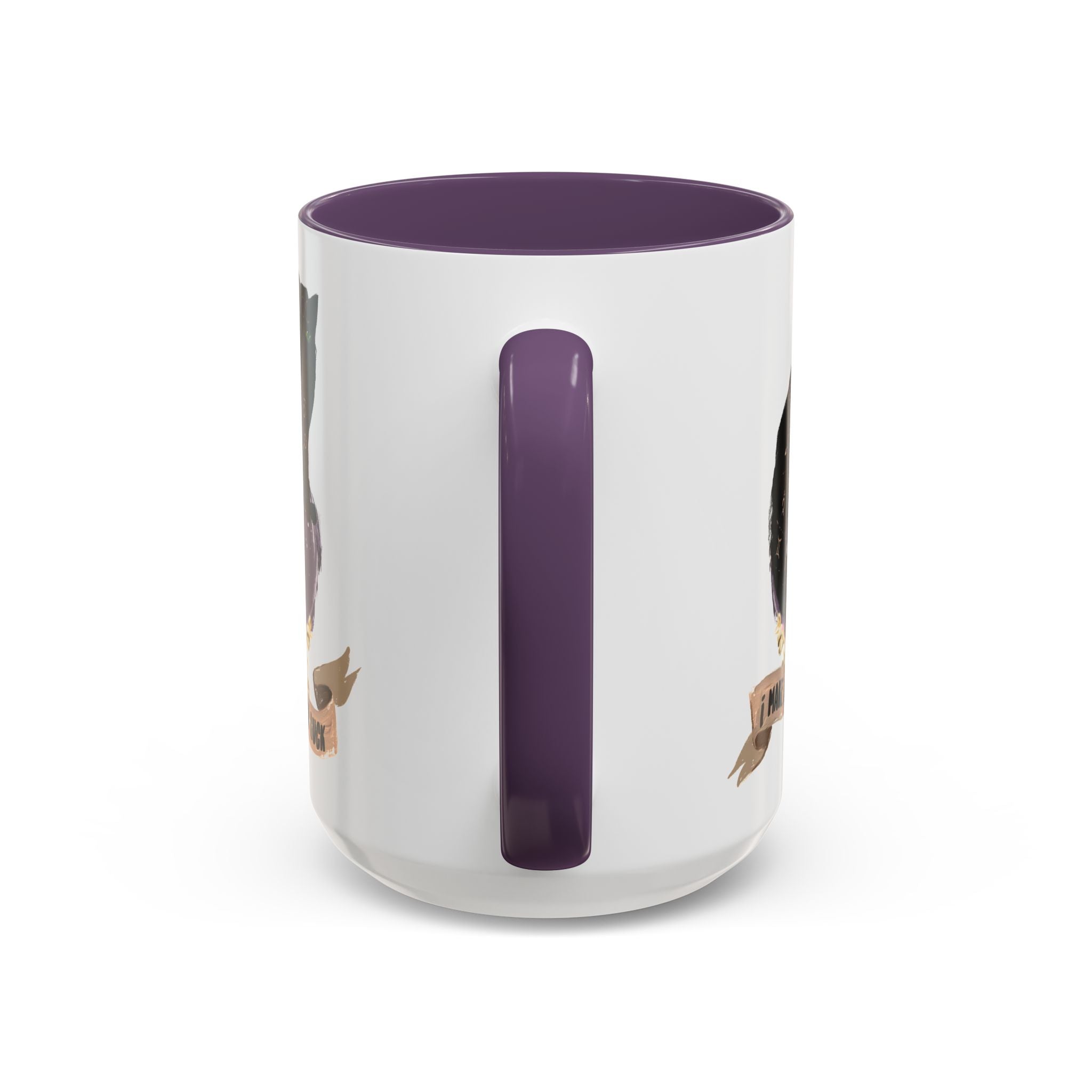 I MAKE MY OWN LUCK // 15 oz COFFEE MUG