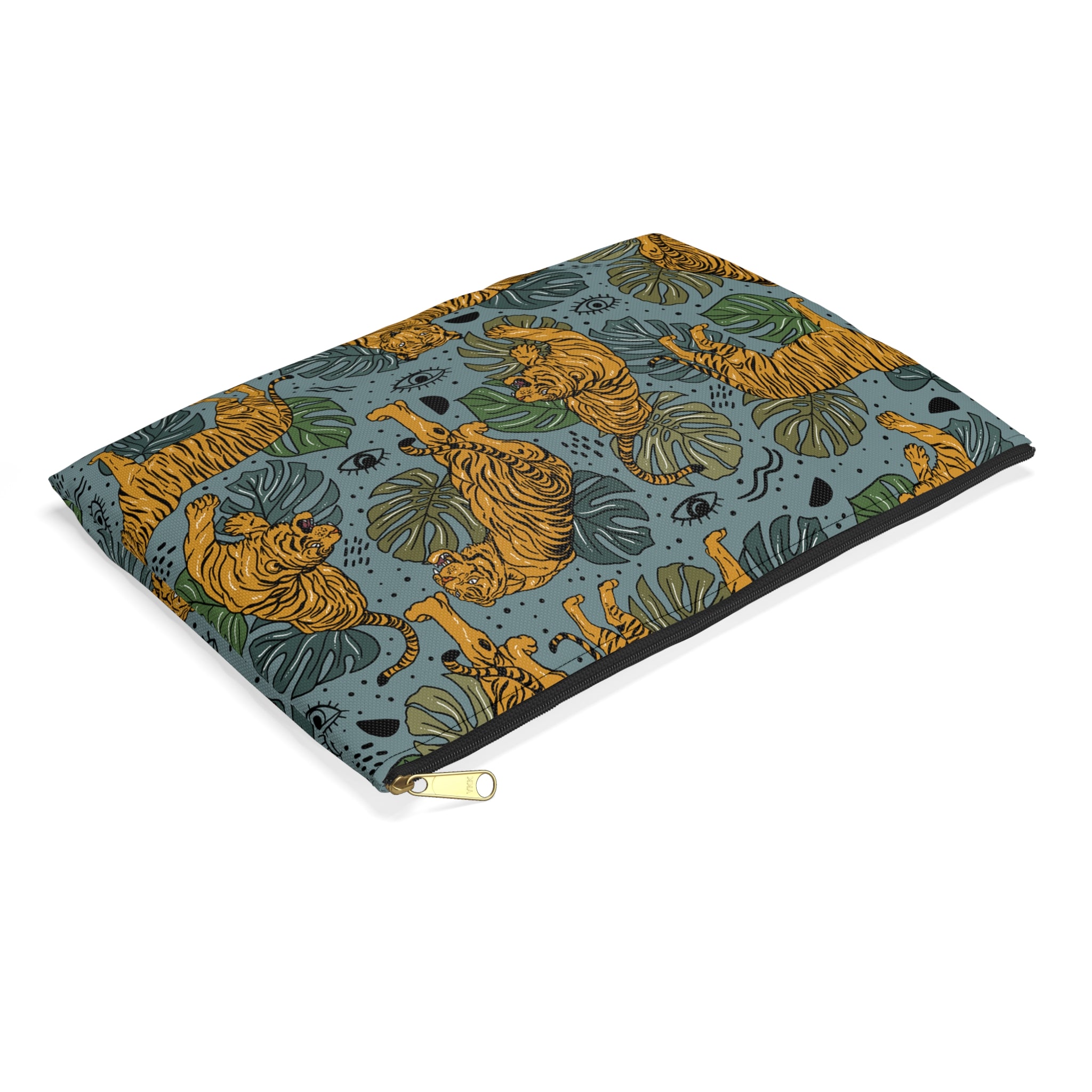 JUNGLE TIGER // COSMETIC ZIP POUCH