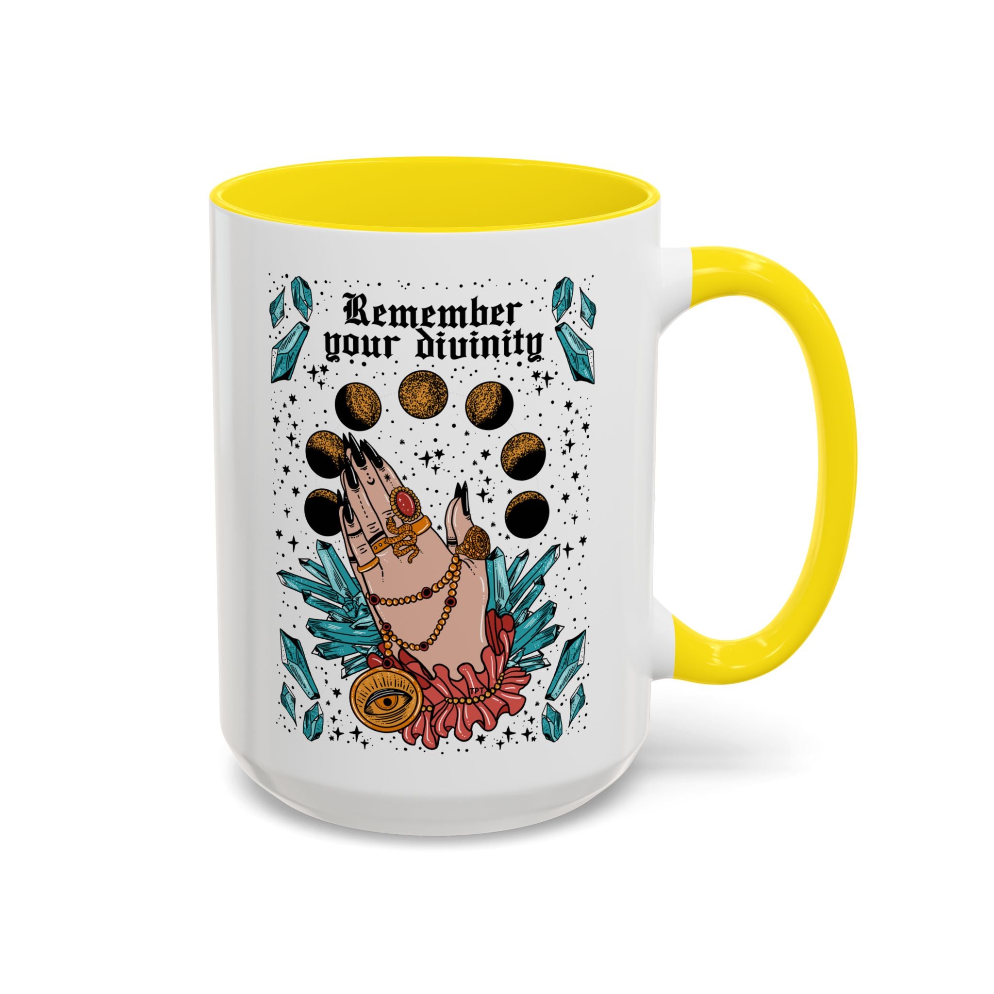 REMEMBER YOUR DIVINITY // 15 oz COFFEE MUG
