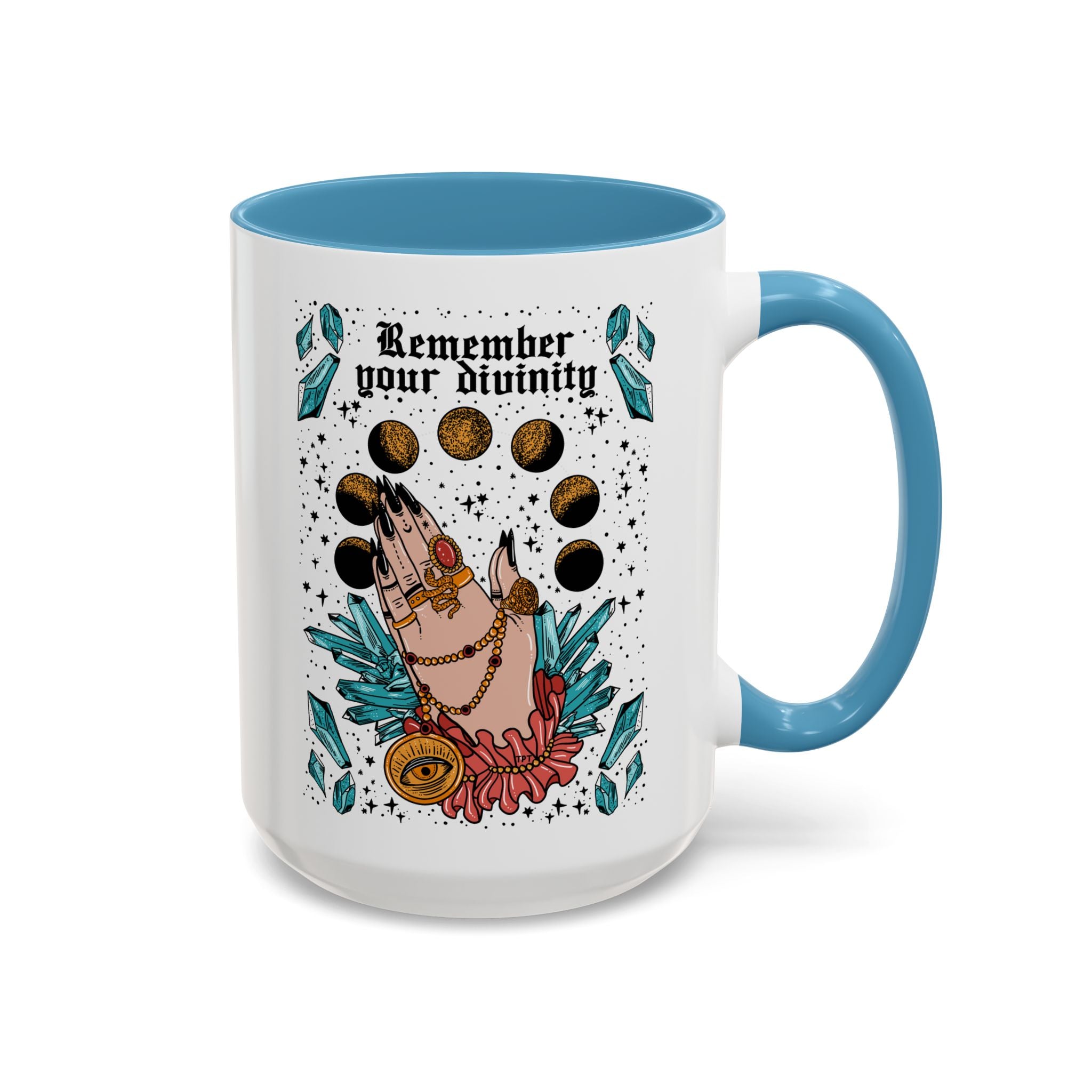 REMEMBER YOUR DIVINITY // 15 oz COFFEE MUG