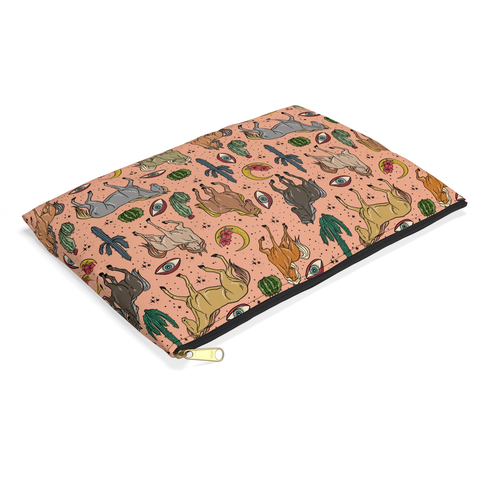 WILD HORSES // COSMETIC ZIP POUCH
