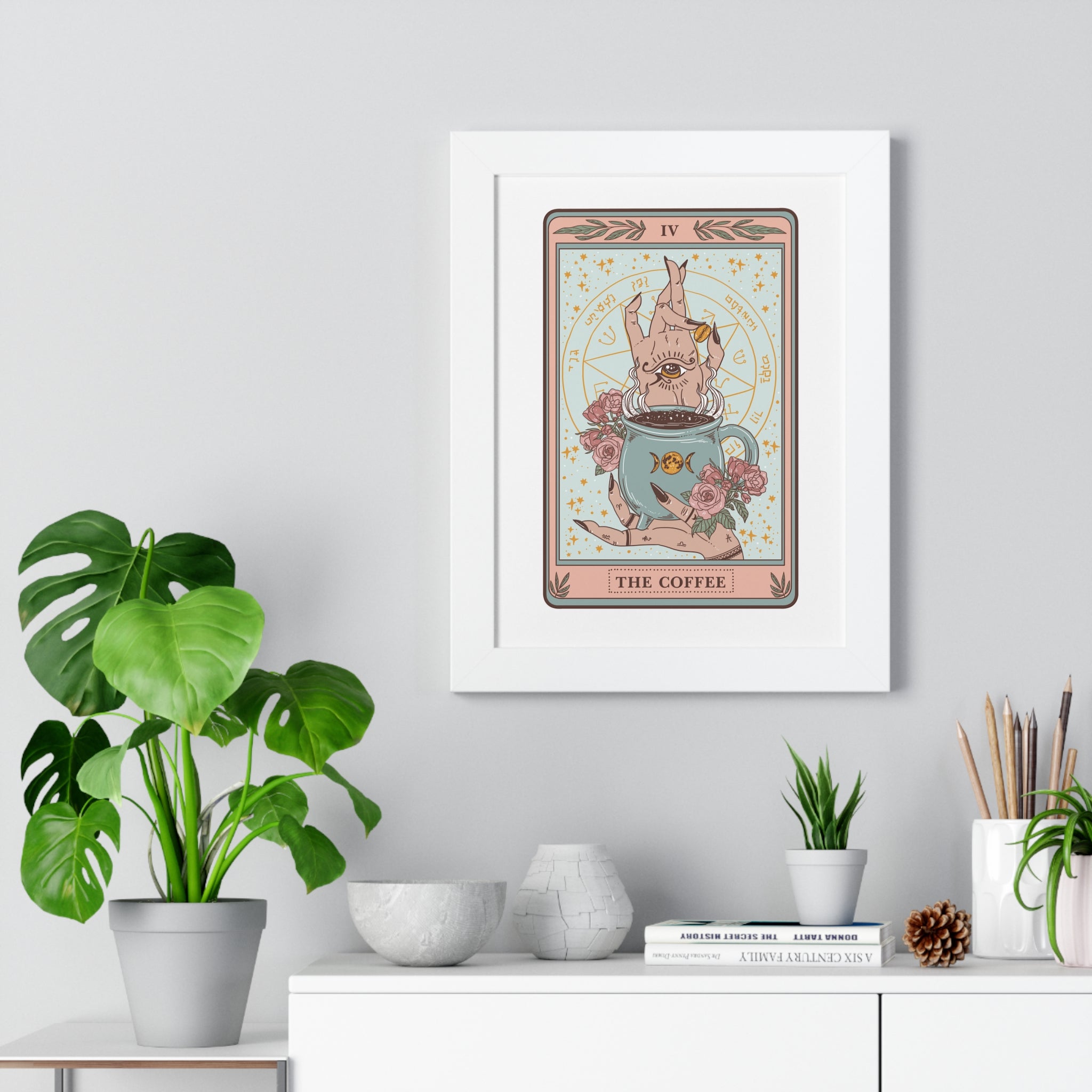 THE COFFEE // FRAMED POSTER PRINT