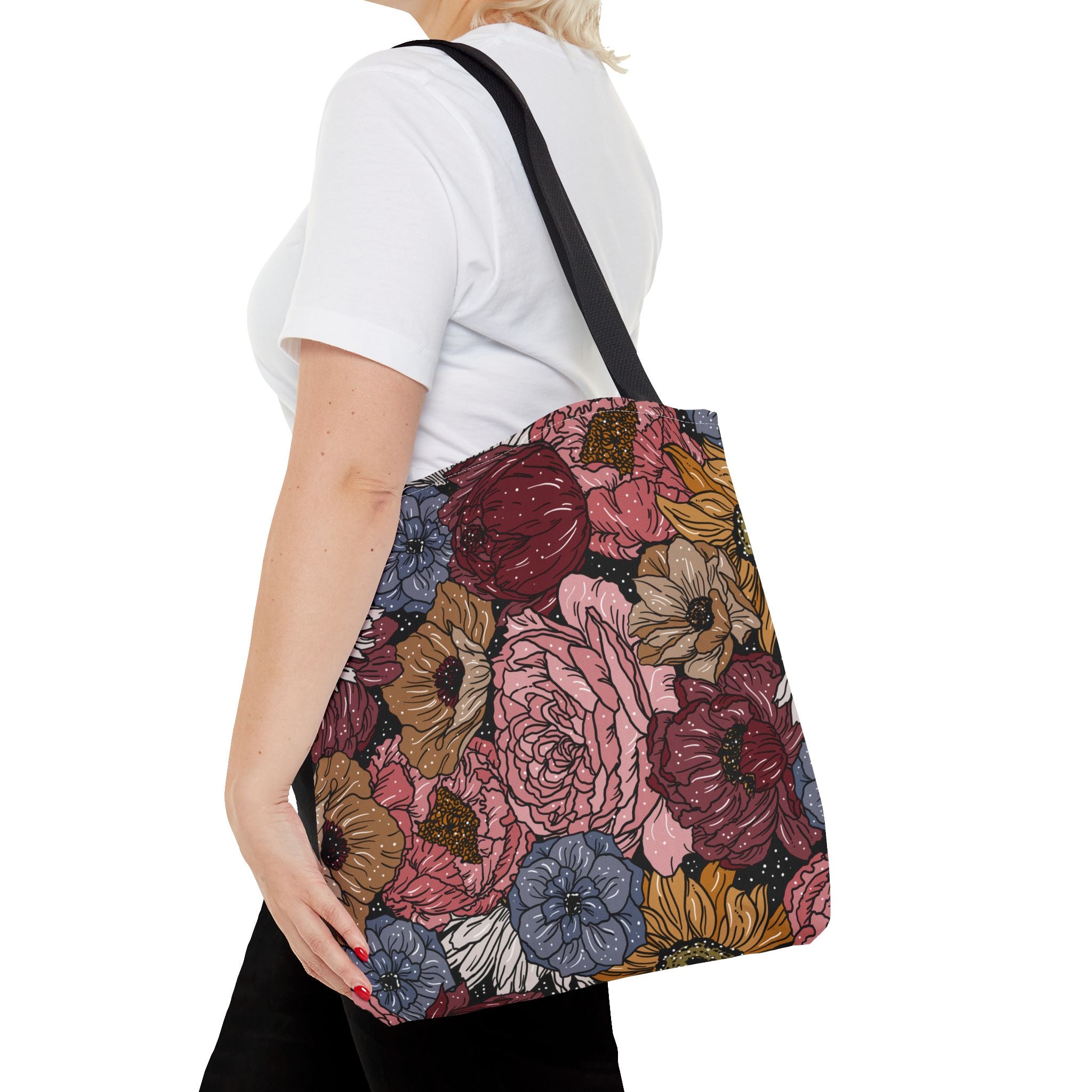 RETRO FLORAL // TOTE BAG (3 SIZES)