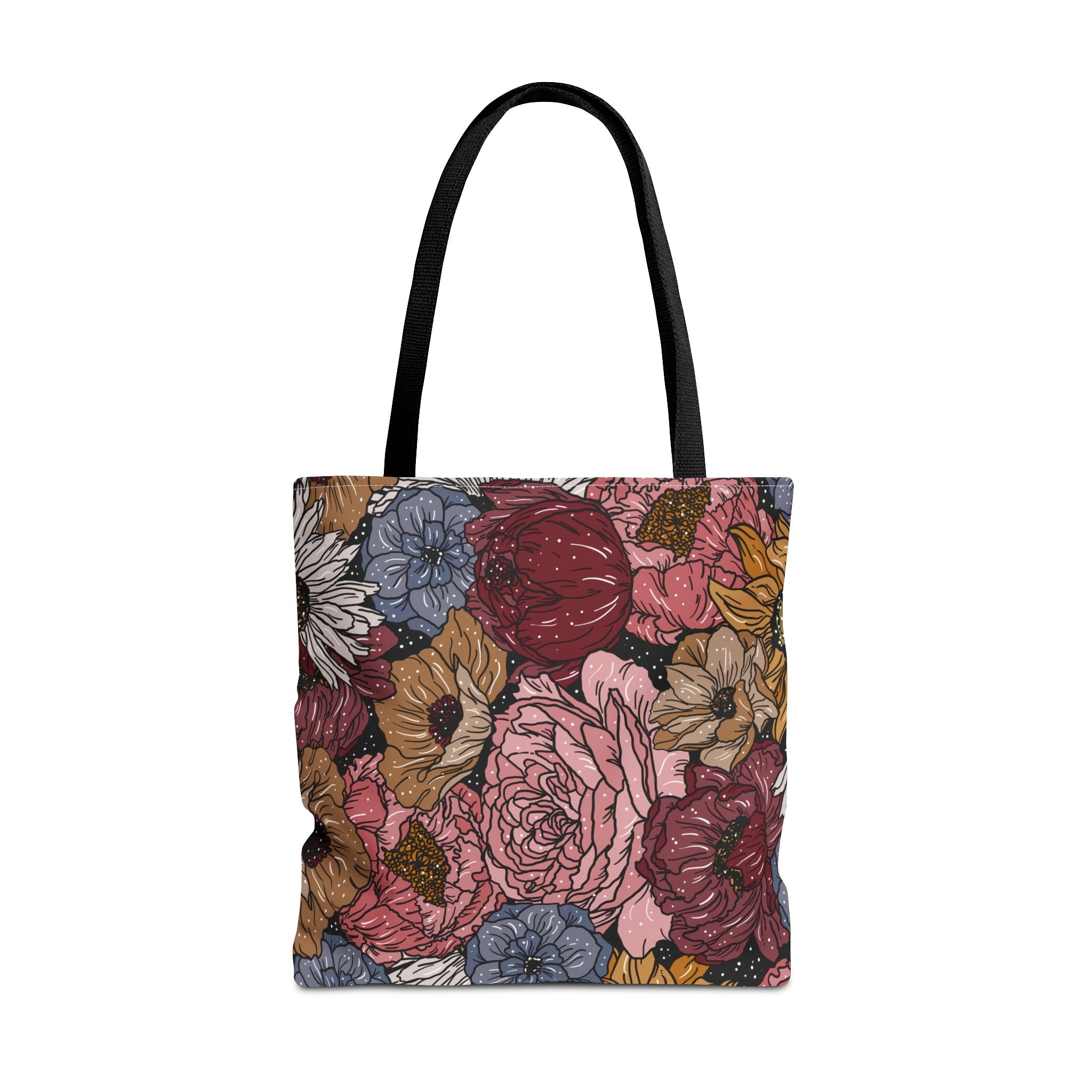 RETRO FLORAL // TOTE BAG (3 SIZES)