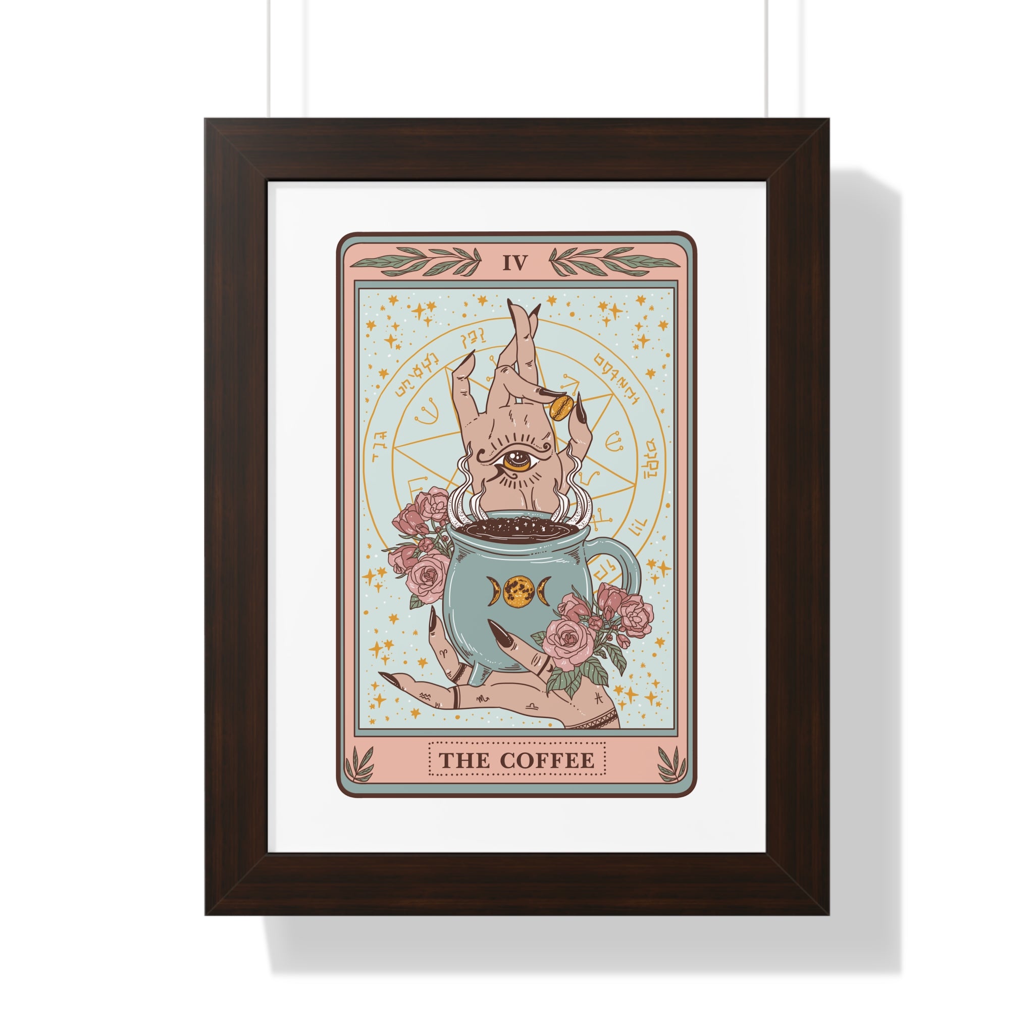 THE COFFEE // FRAMED POSTER PRINT