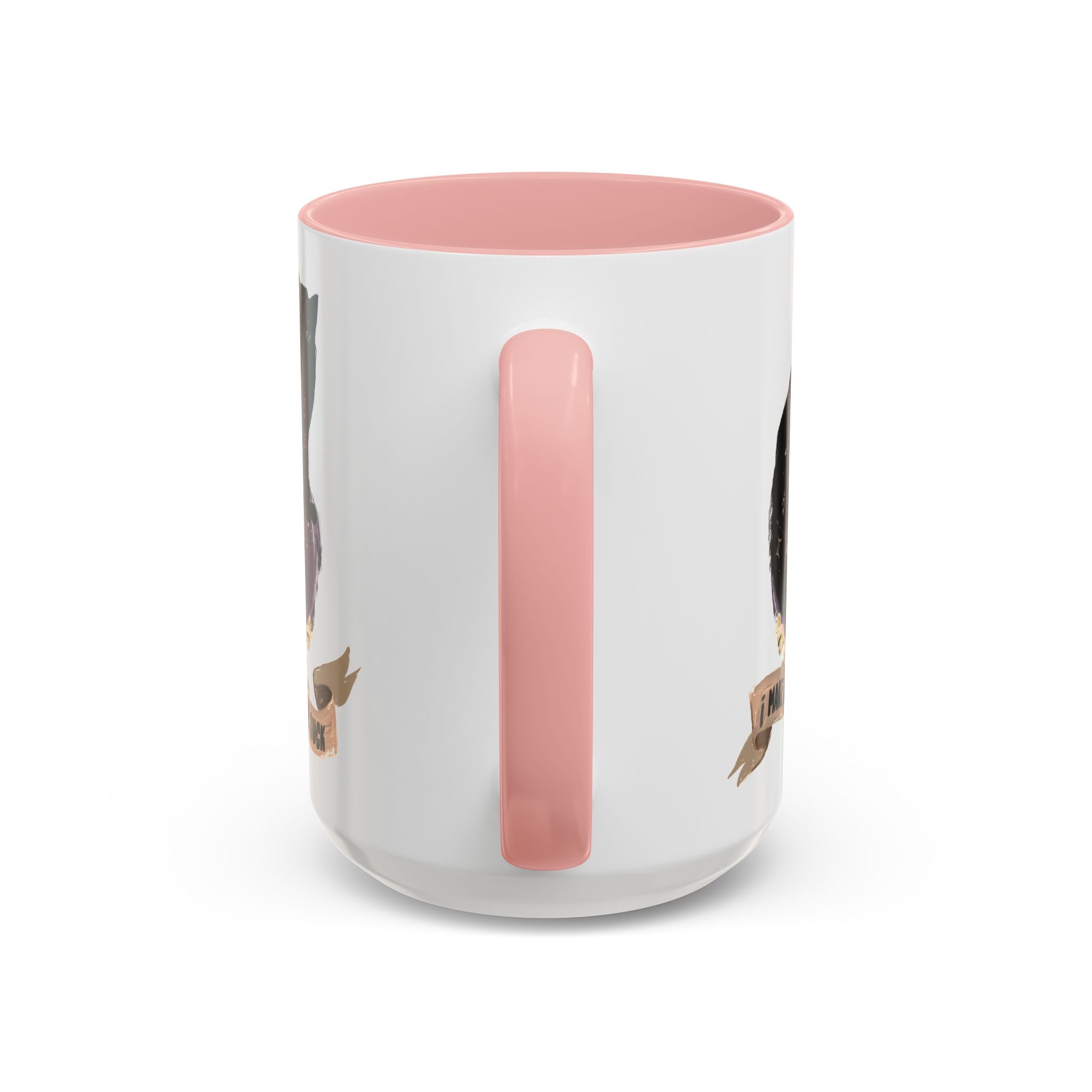 I MAKE MY OWN LUCK // 15 oz COFFEE MUG