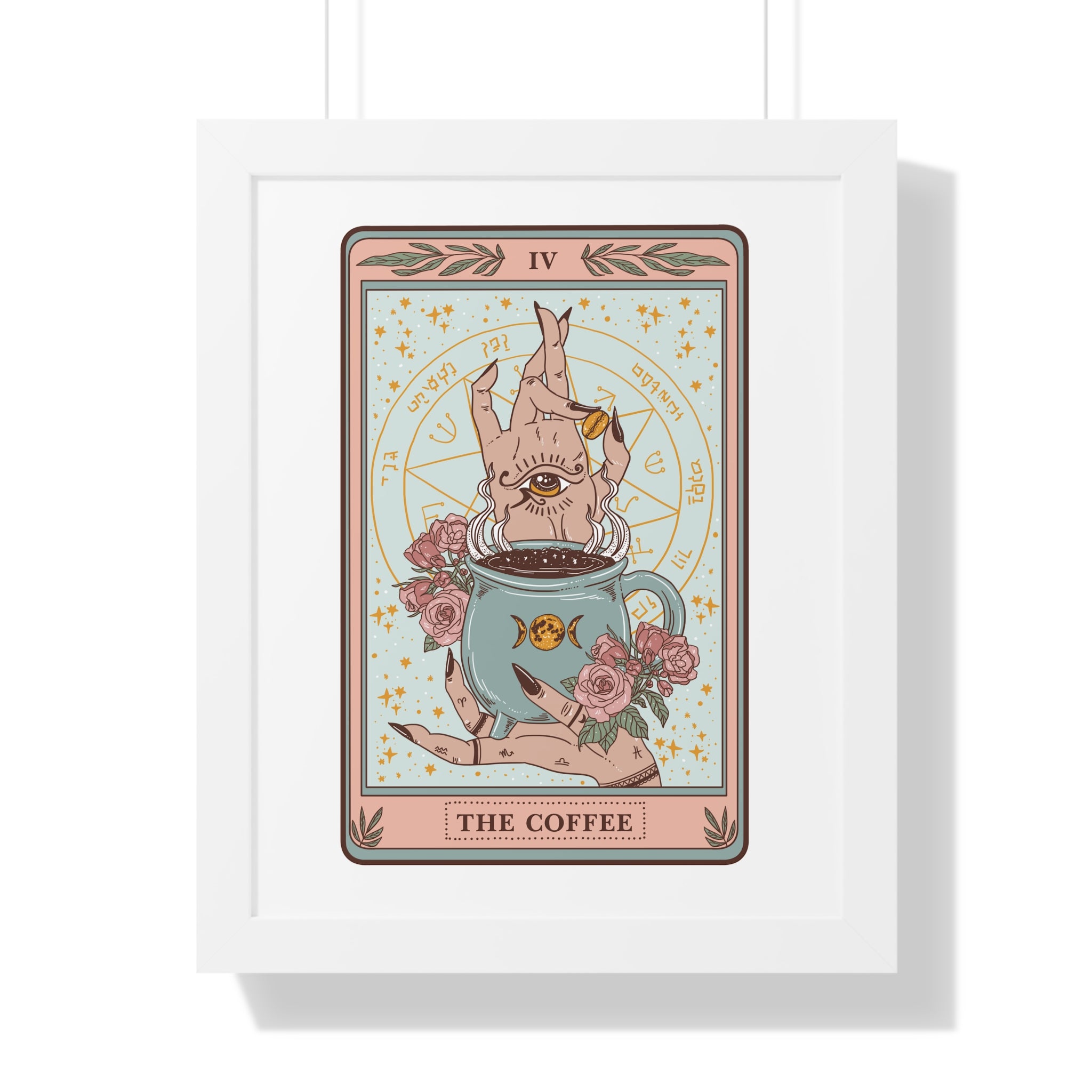 THE COFFEE // FRAMED POSTER PRINT