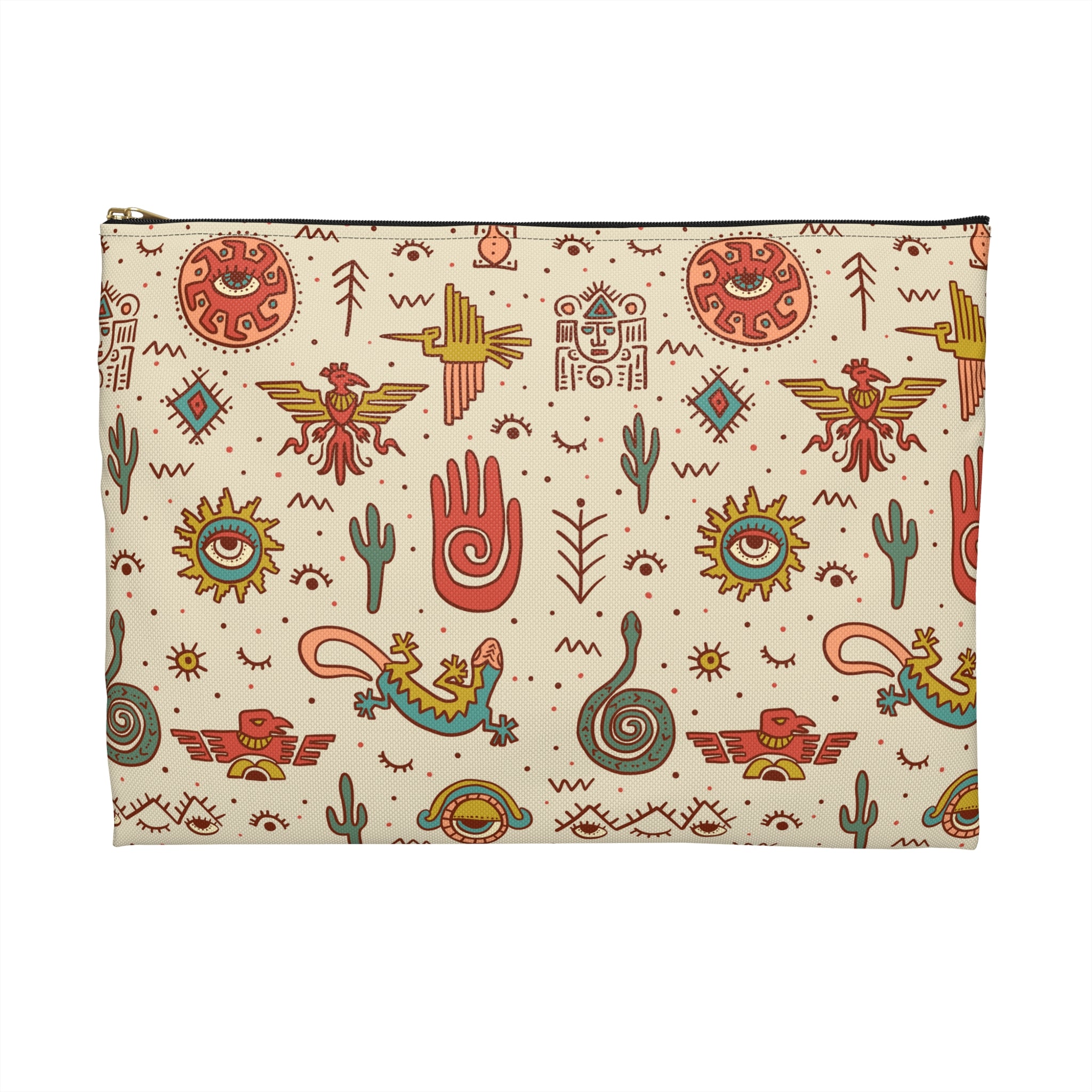 AZTEC-NOLOGY // COSMETIC ZIP POUCH