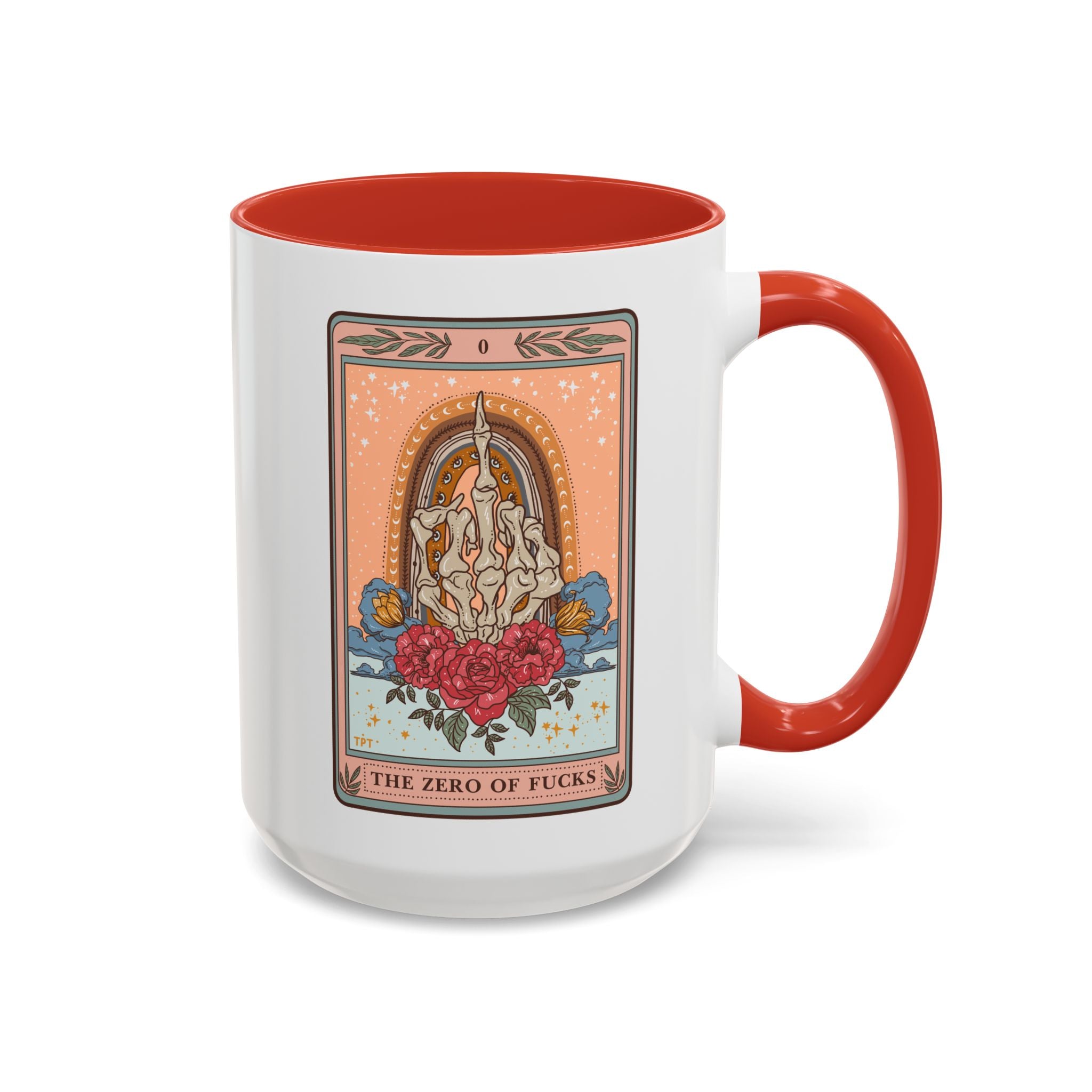 THE ZERO OF FUCKS // 15 oz COFFEE MUG