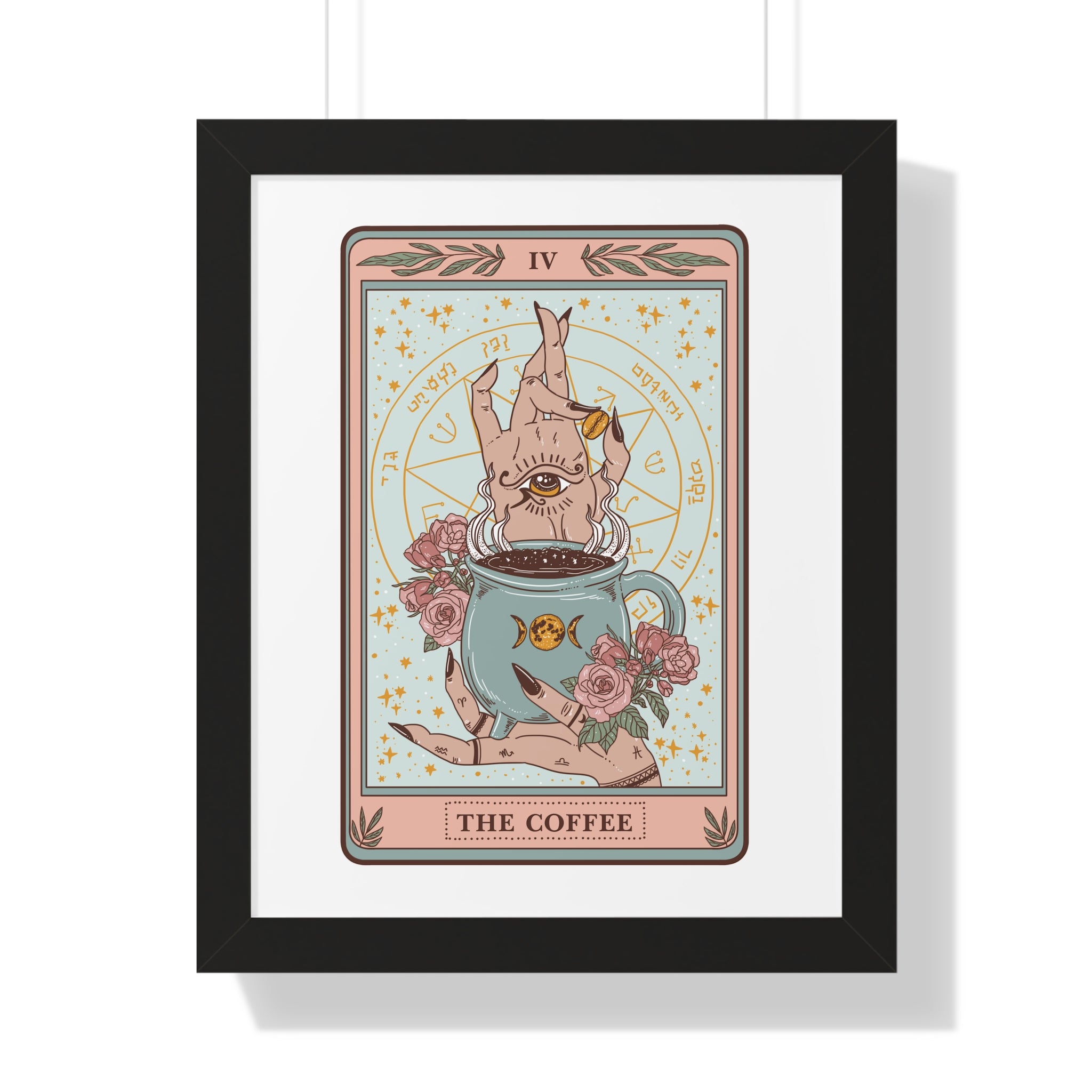 THE COFFEE // FRAMED POSTER PRINT