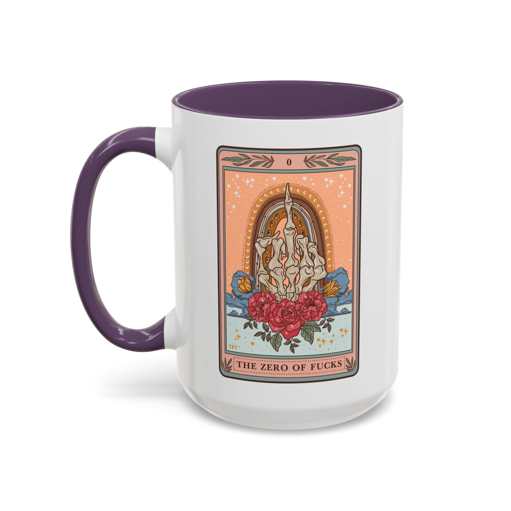 THE ZERO OF FUCKS // 15 oz COFFEE MUG