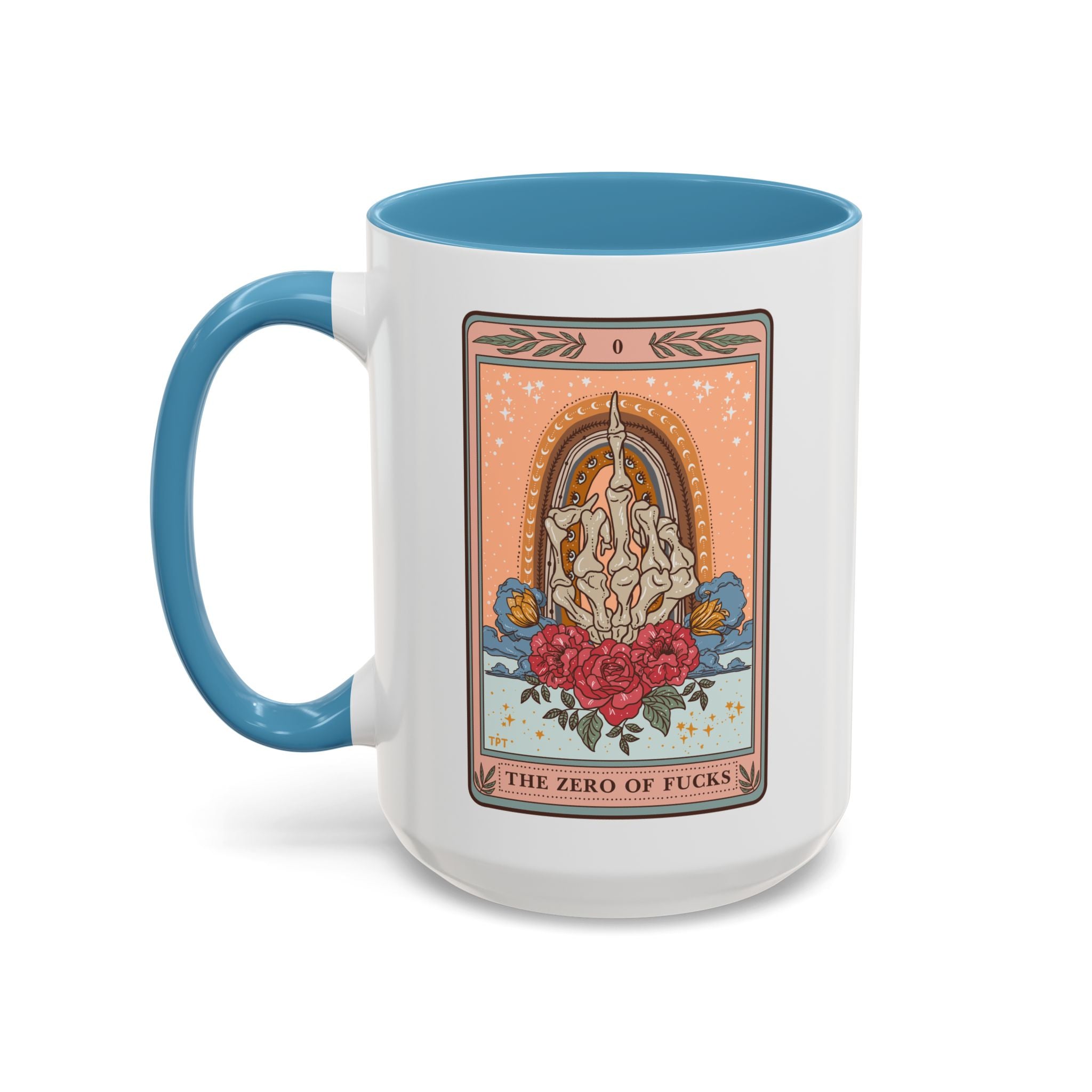 THE ZERO OF FUCKS // 15 oz COFFEE MUG