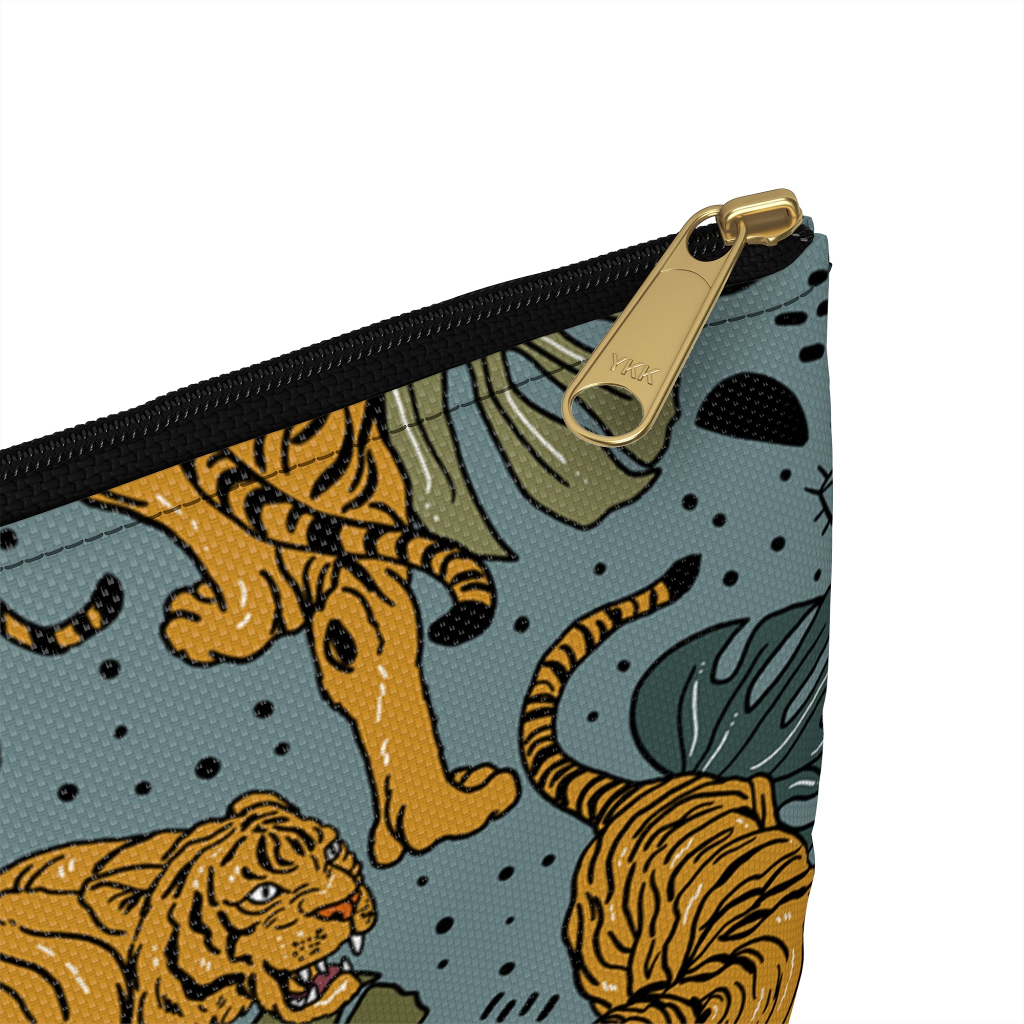 JUNGLE TIGER // COSMETIC ZIP POUCH