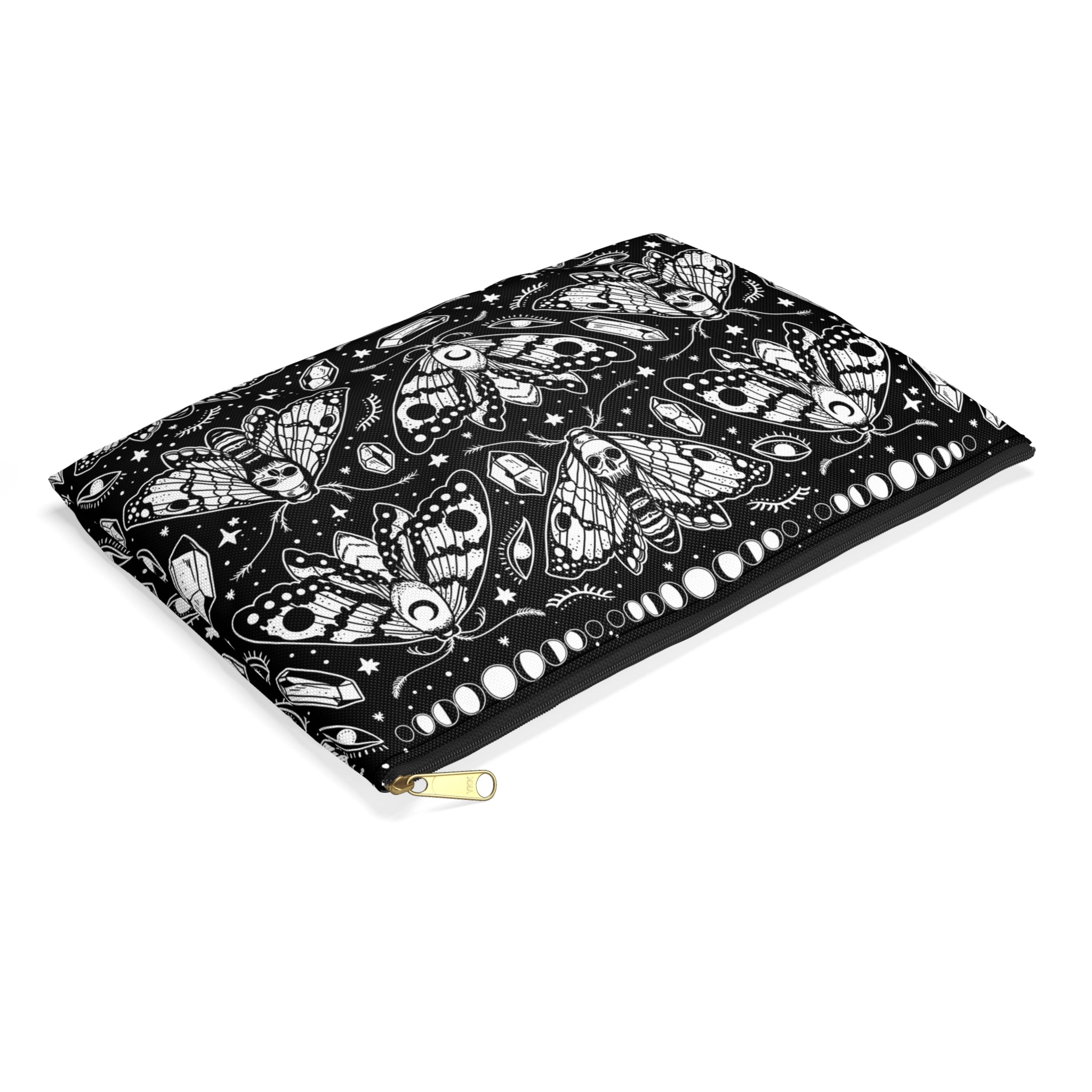WITCHY MOTH // COSMETIC ZIP POUCH