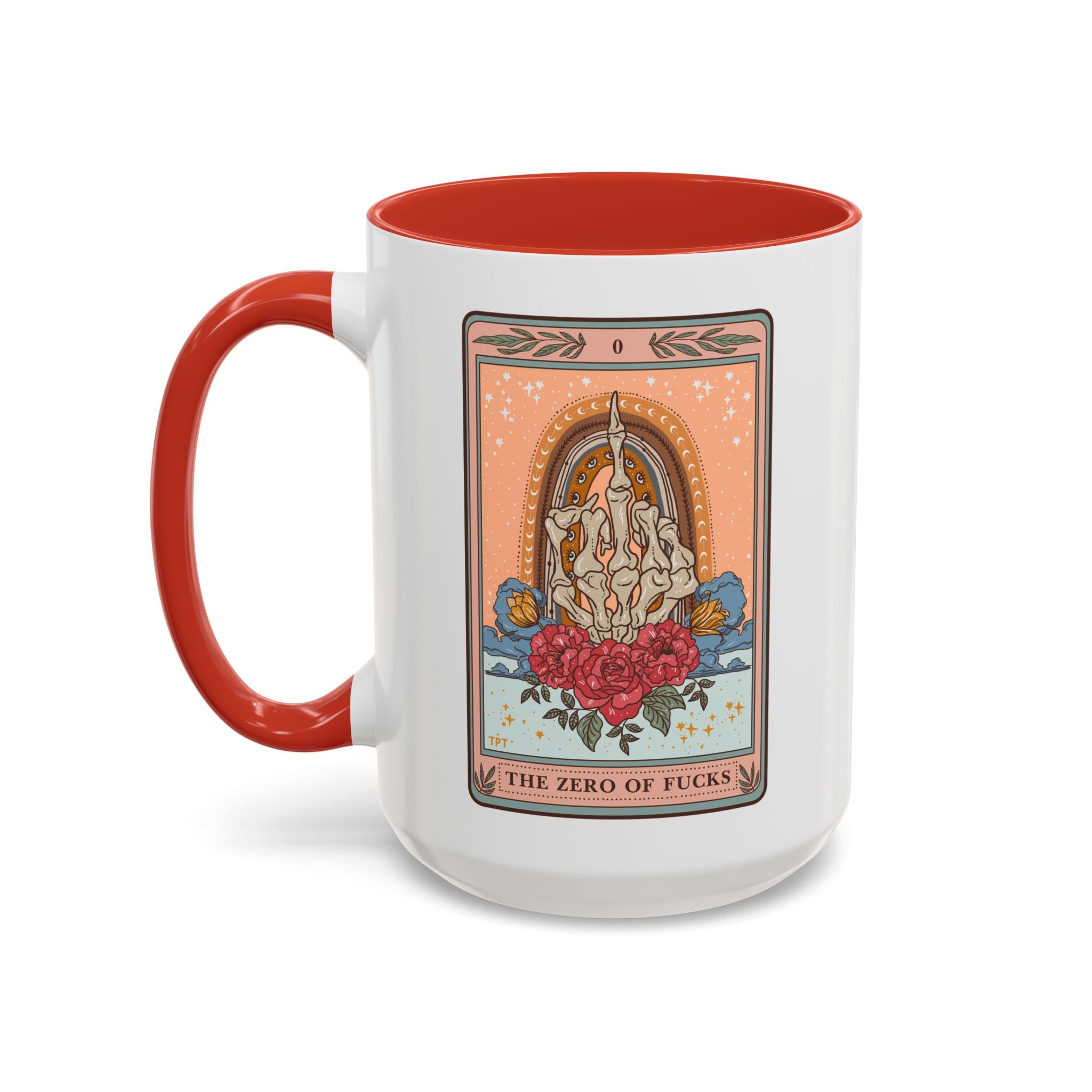 THE ZERO OF FUCKS // 15 oz COFFEE MUG