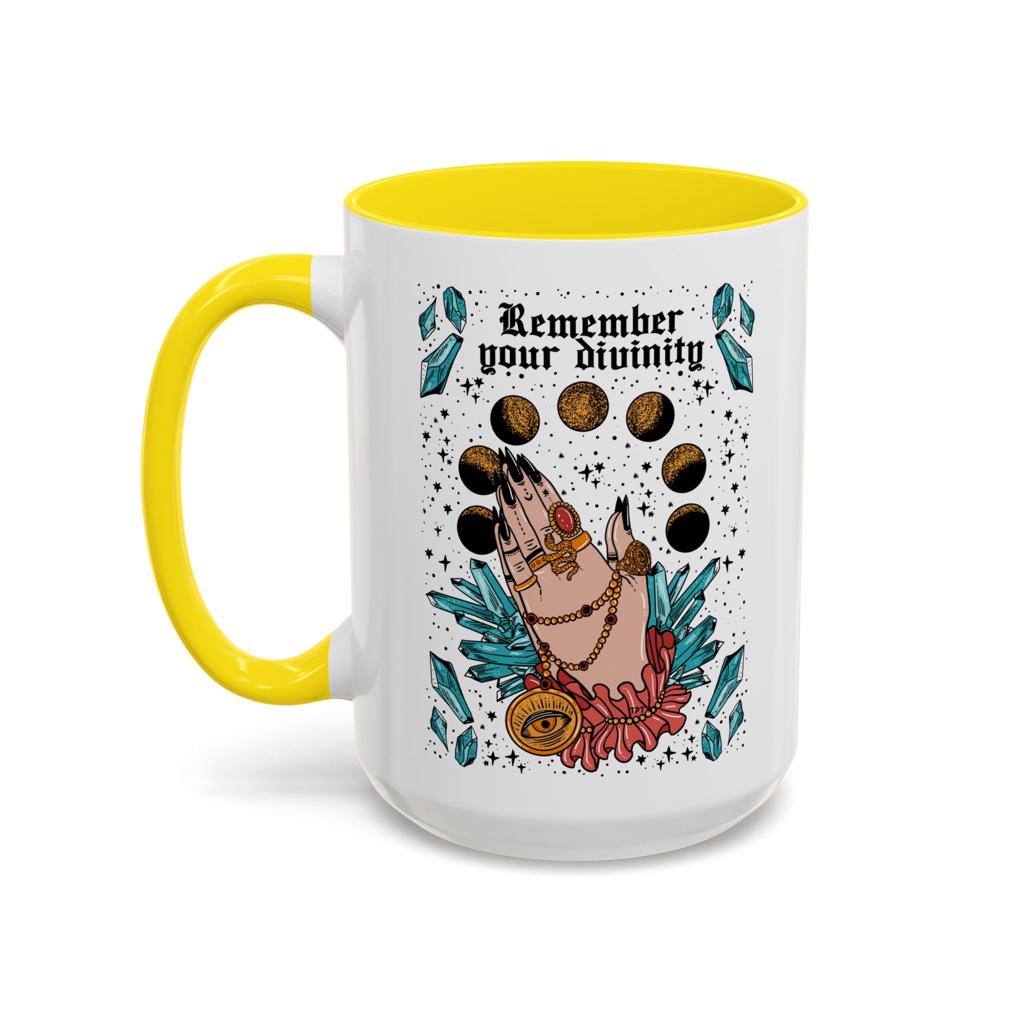 REMEMBER YOUR DIVINITY // 15 oz COFFEE MUG