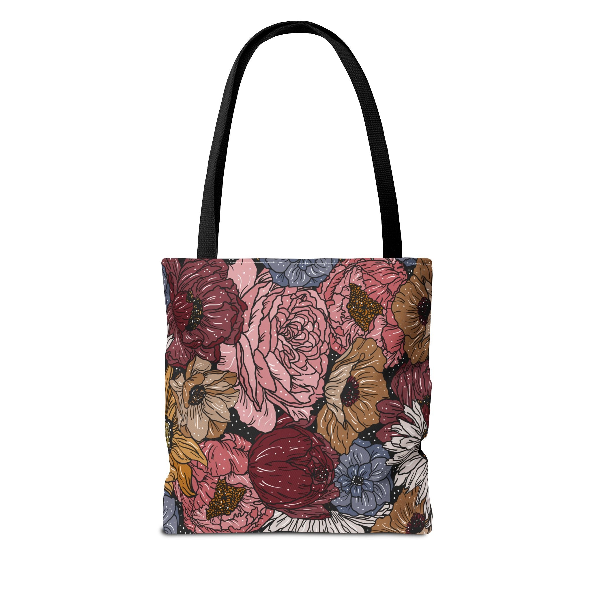 RETRO FLORAL // TOTE BAG (3 SIZES)