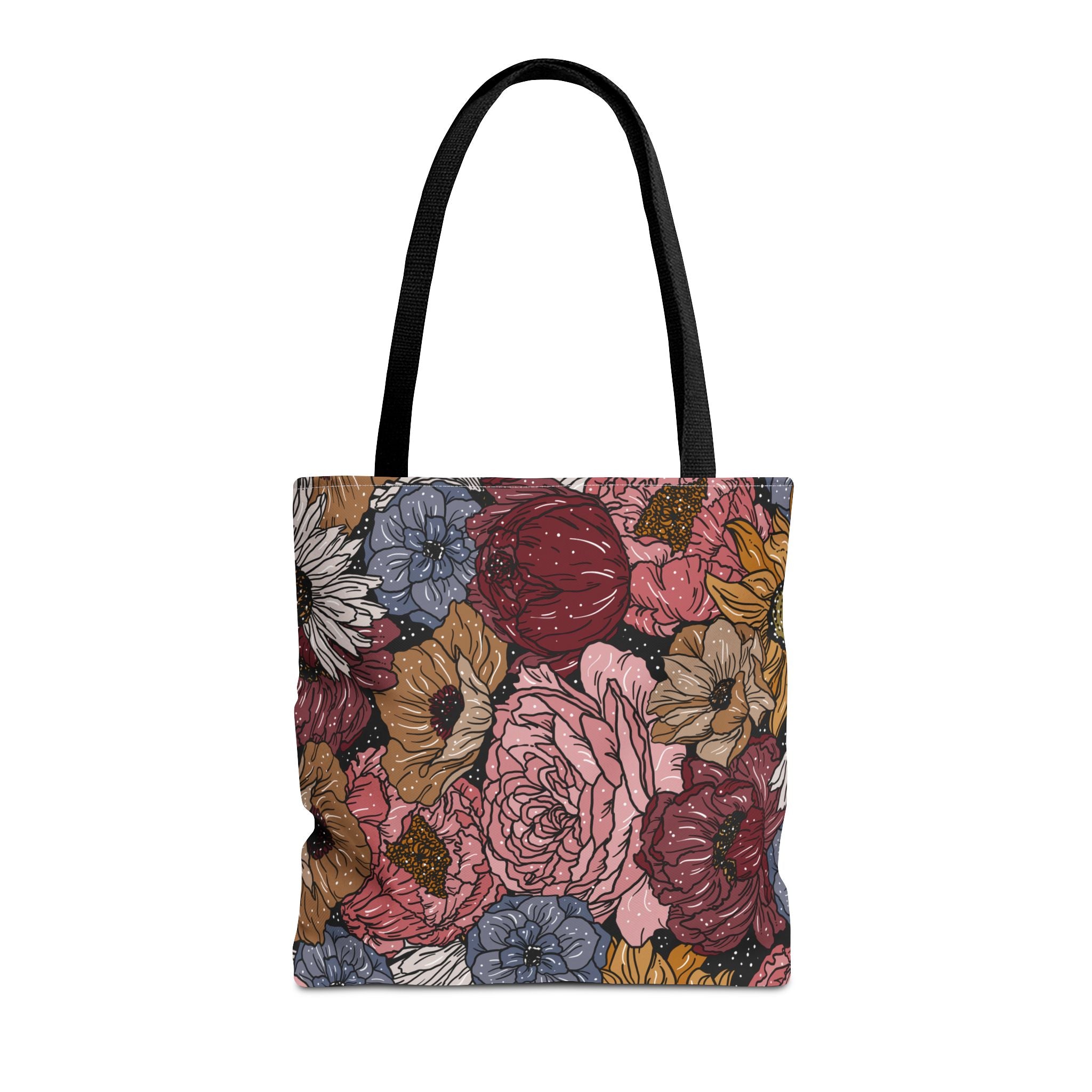 RETRO FLORAL // TOTE BAG (3 SIZES)