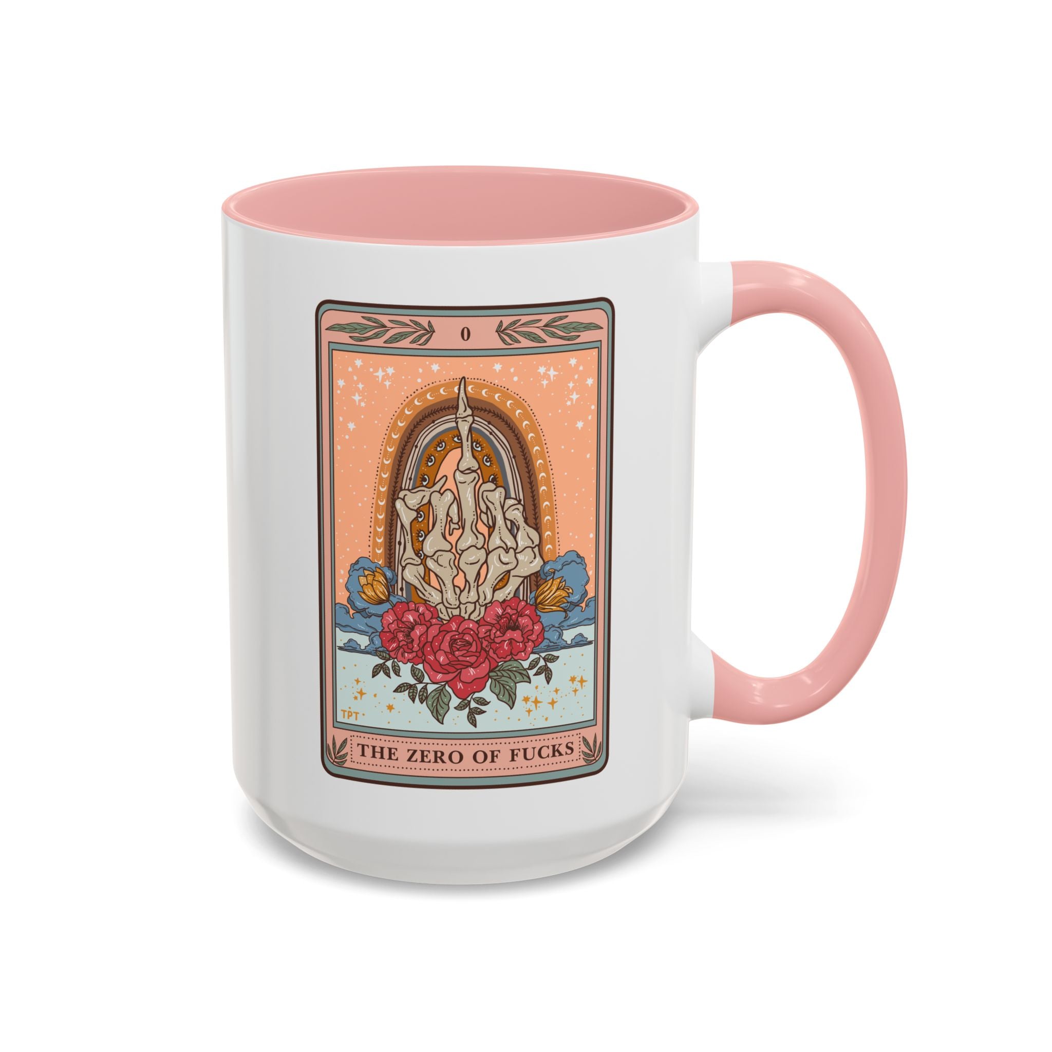 THE ZERO OF FUCKS // 15 oz COFFEE MUG