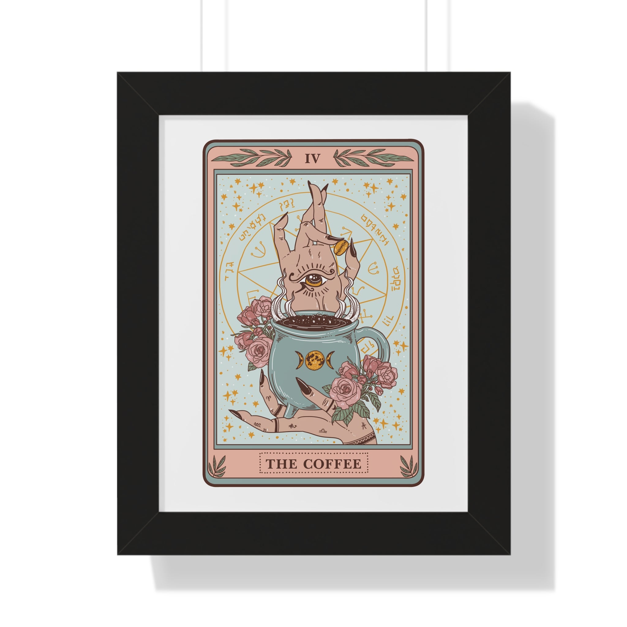 THE COFFEE // FRAMED POSTER PRINT