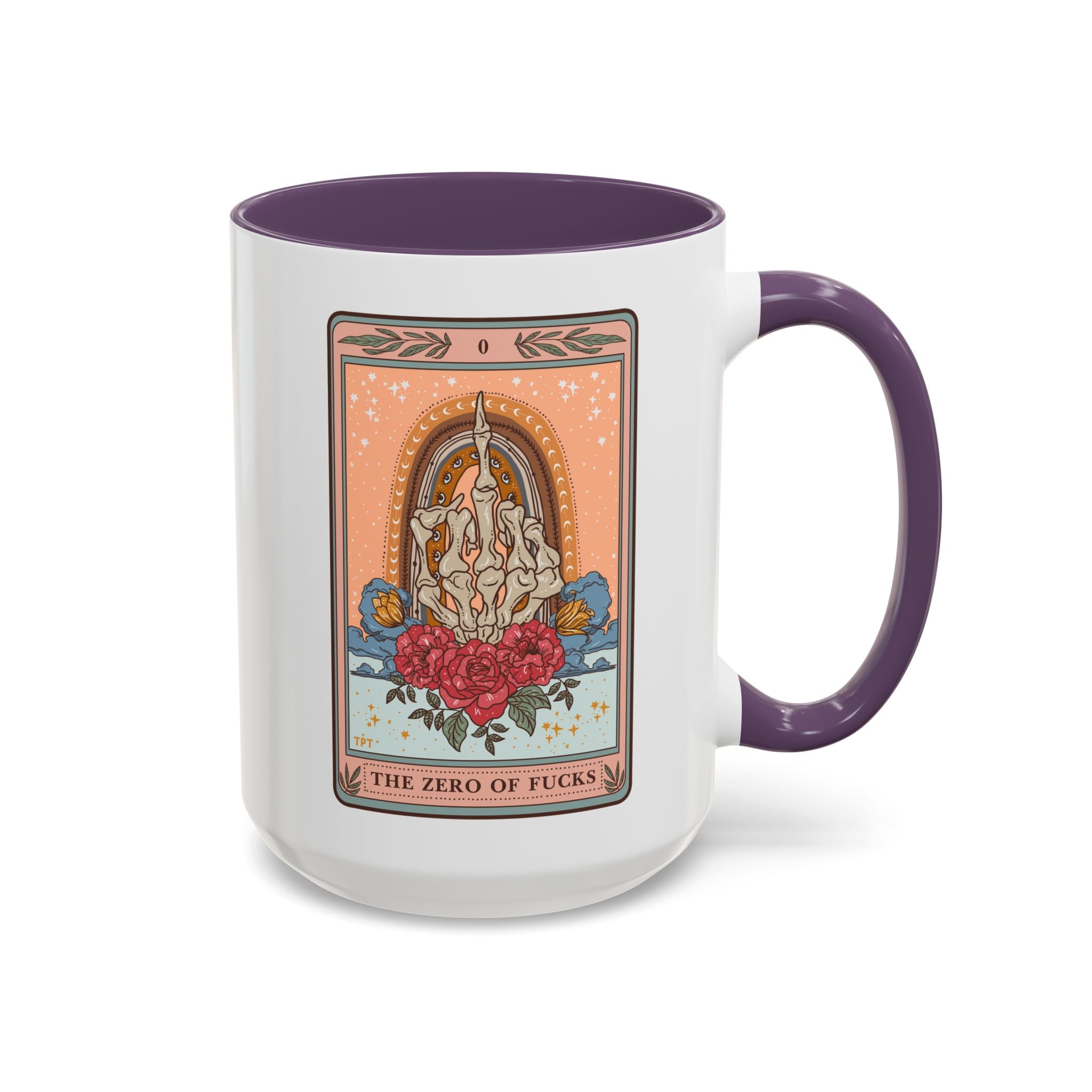 THE ZERO OF FUCKS // 15 oz COFFEE MUG