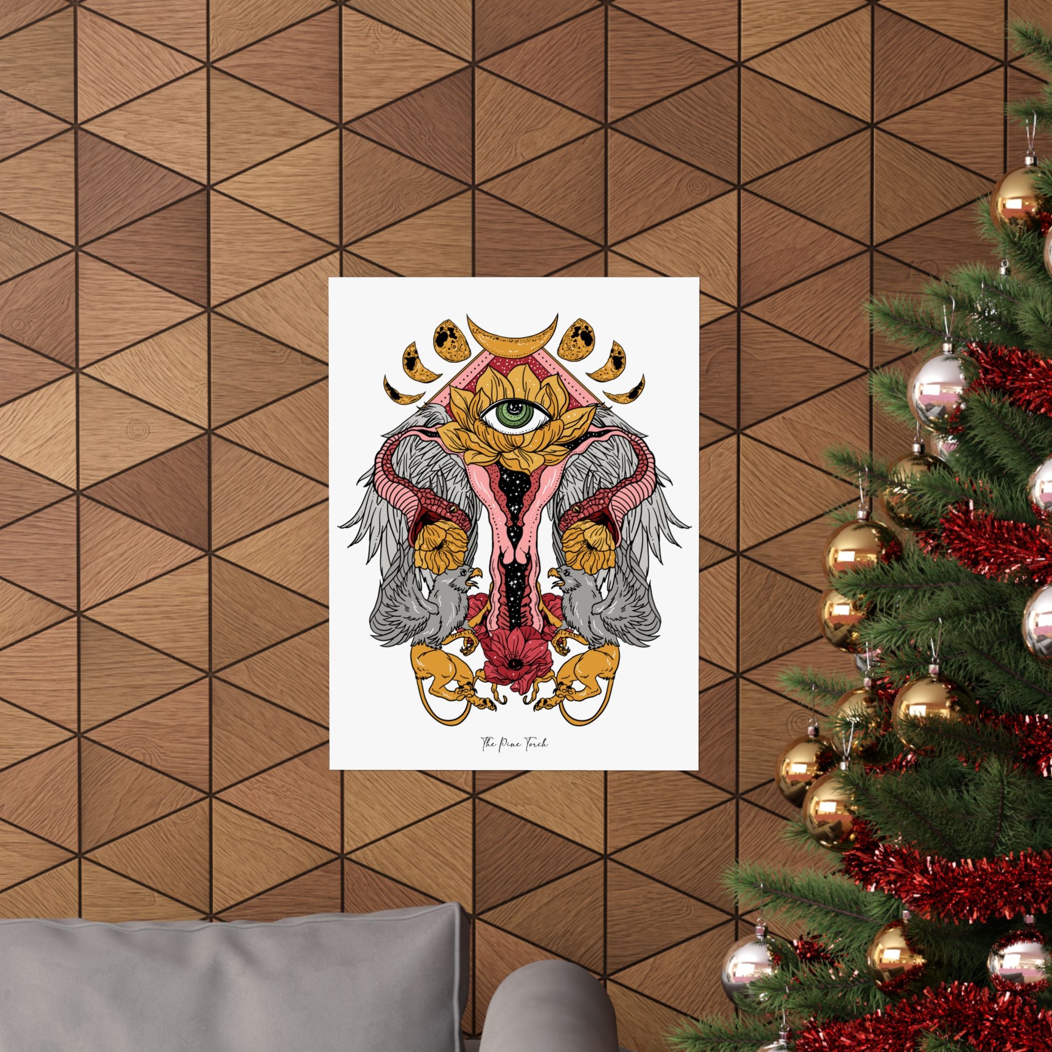 COSMIC UTERUS // PREMIUM MATTE POSTER PRINT