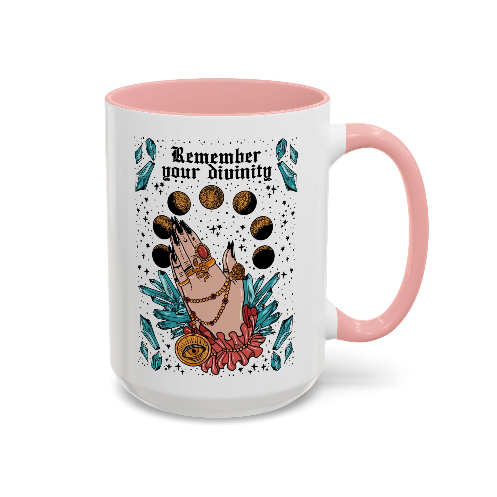 REMEMBER YOUR DIVINITY // 15 oz COFFEE MUG