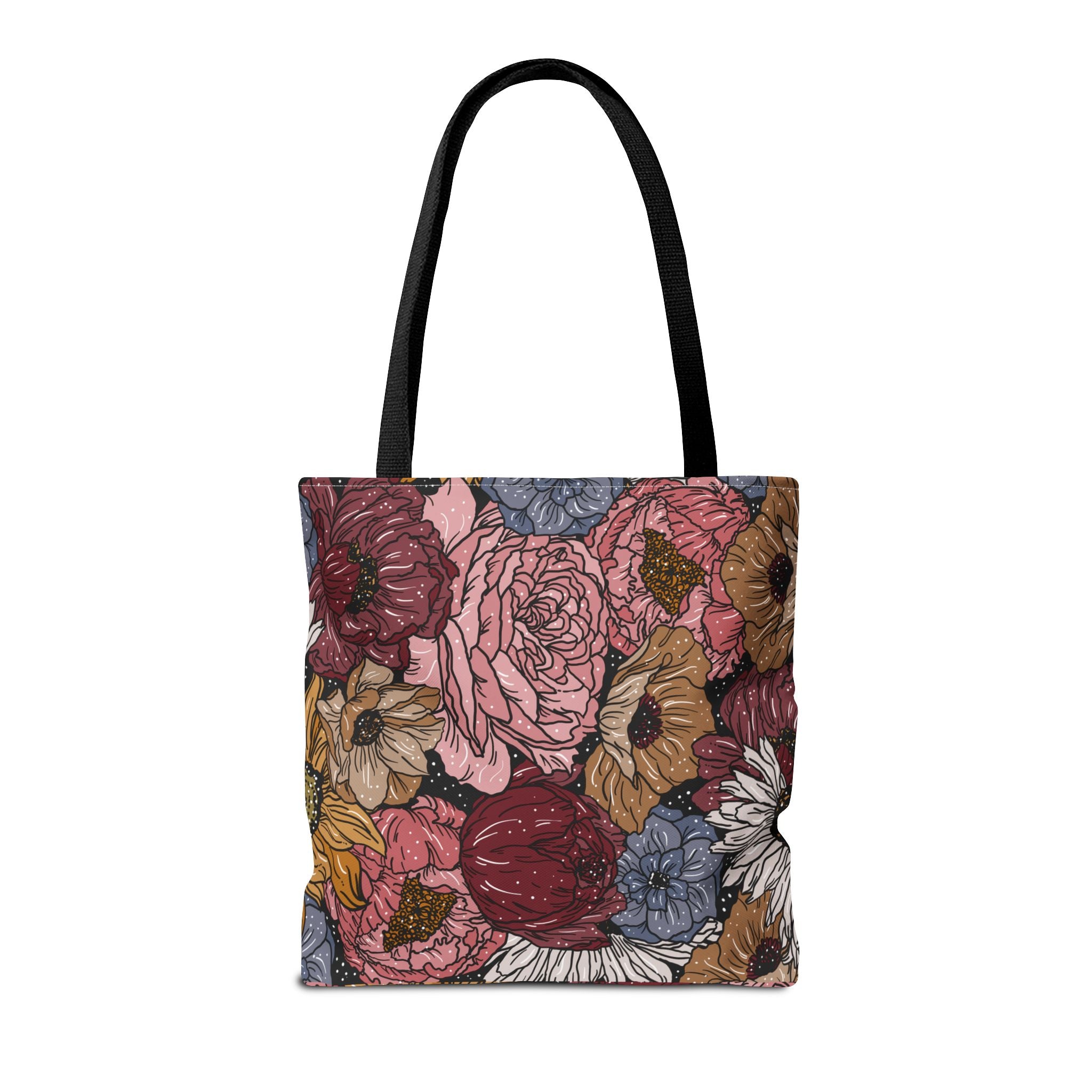 RETRO FLORAL // TOTE BAG (3 SIZES)