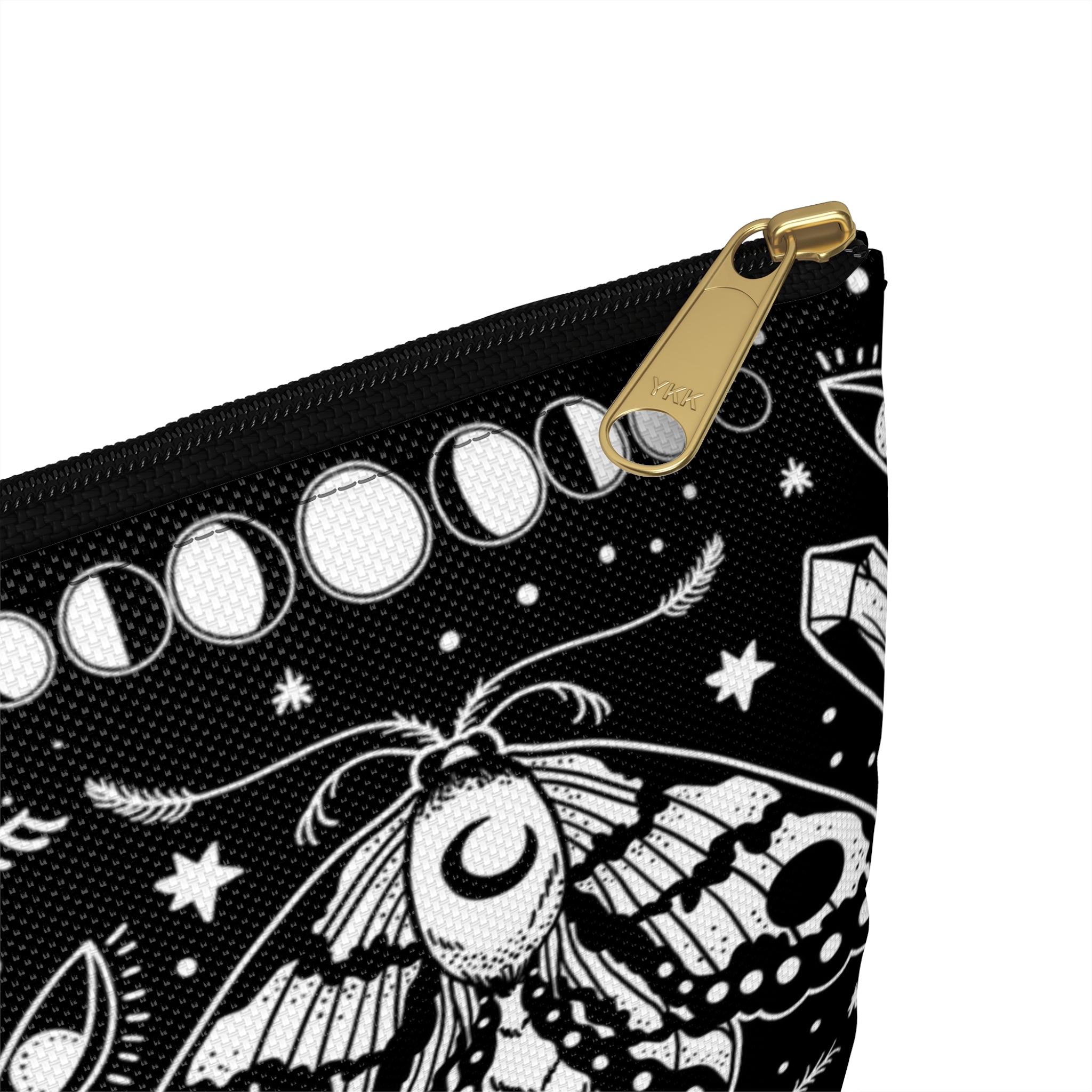 WITCHY MOTH // COSMETIC ZIP POUCH