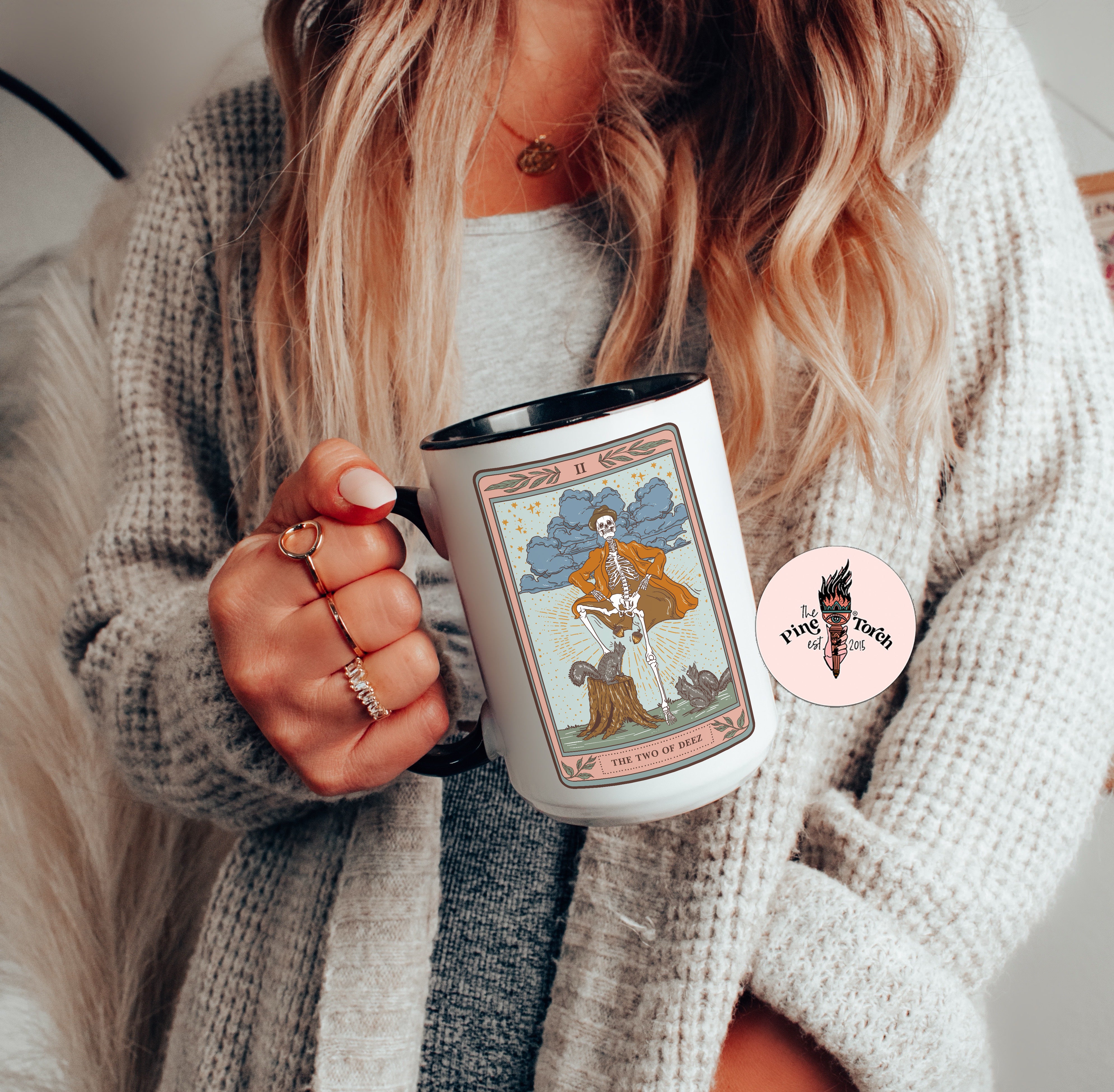 THE TWO OF DEEZ // 15 oz COFFEE MUG