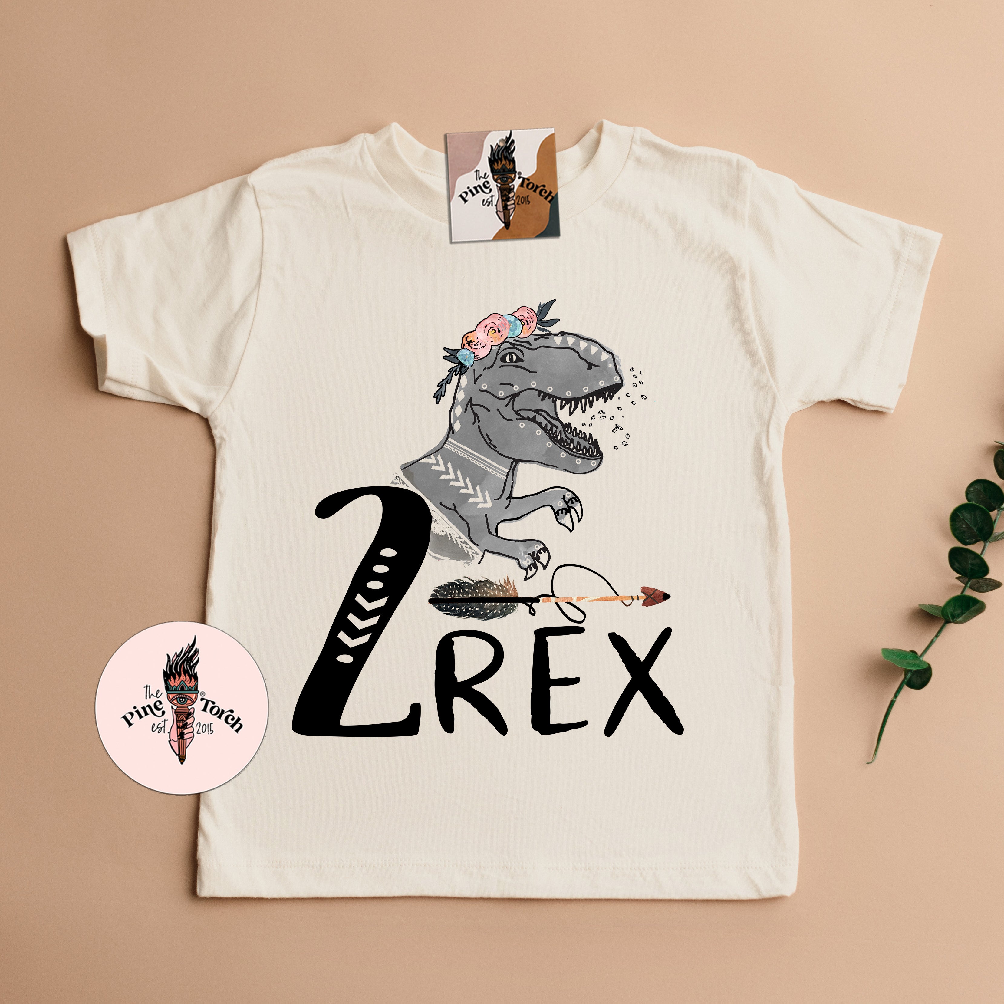« 2-REX (BOY) » KID'S TEE