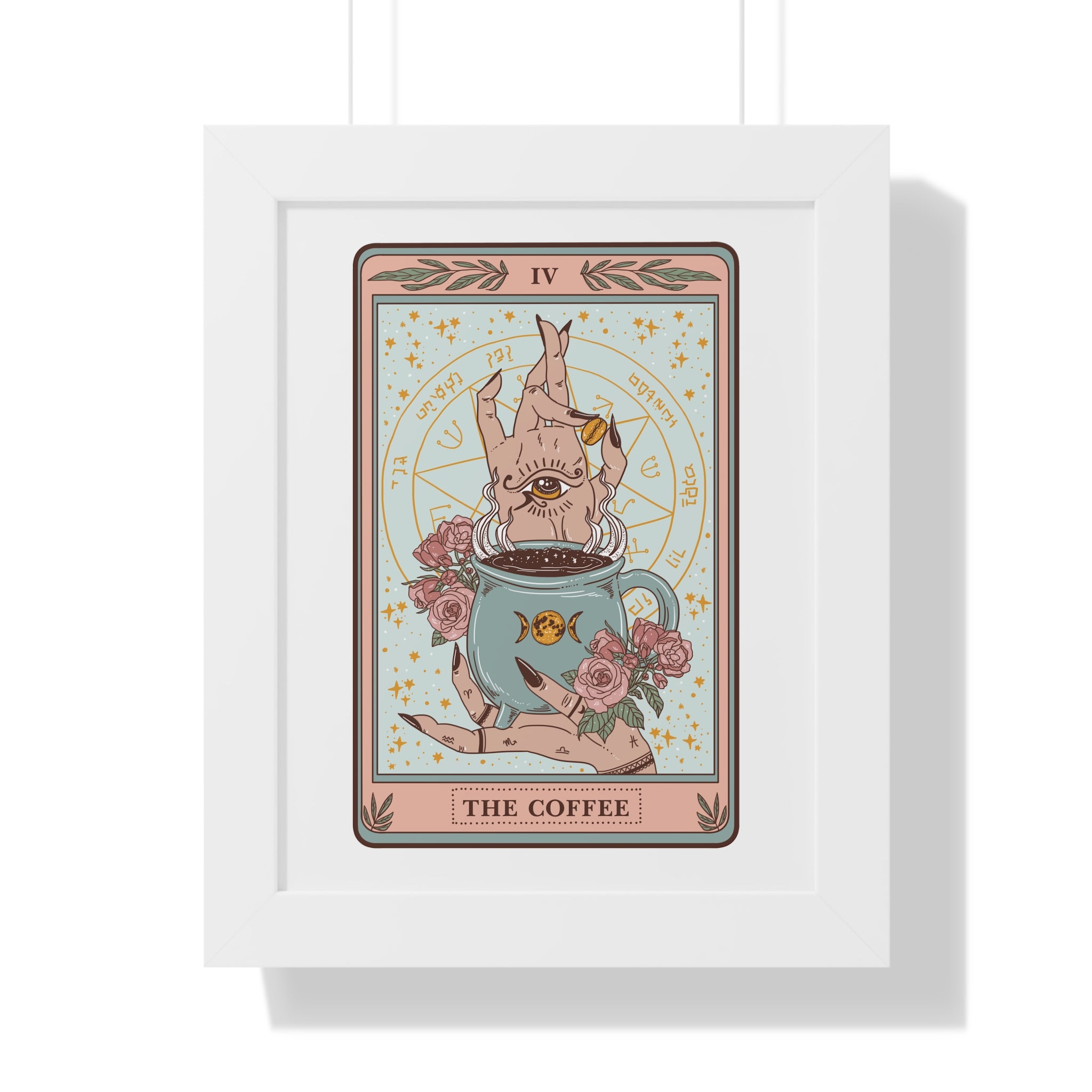 THE COFFEE // FRAMED POSTER PRINT