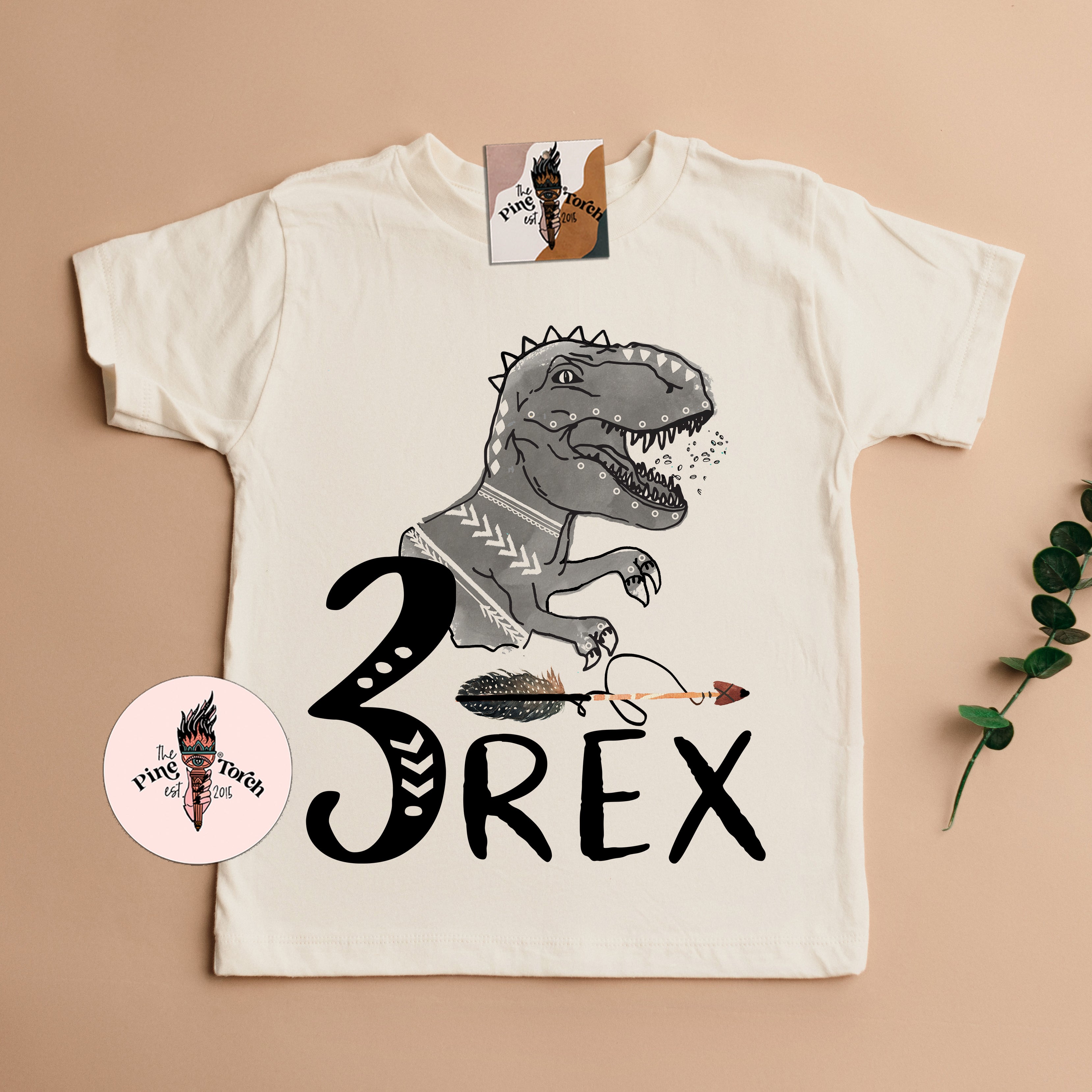 « 3-REX (GIRL) » KID'S TEE