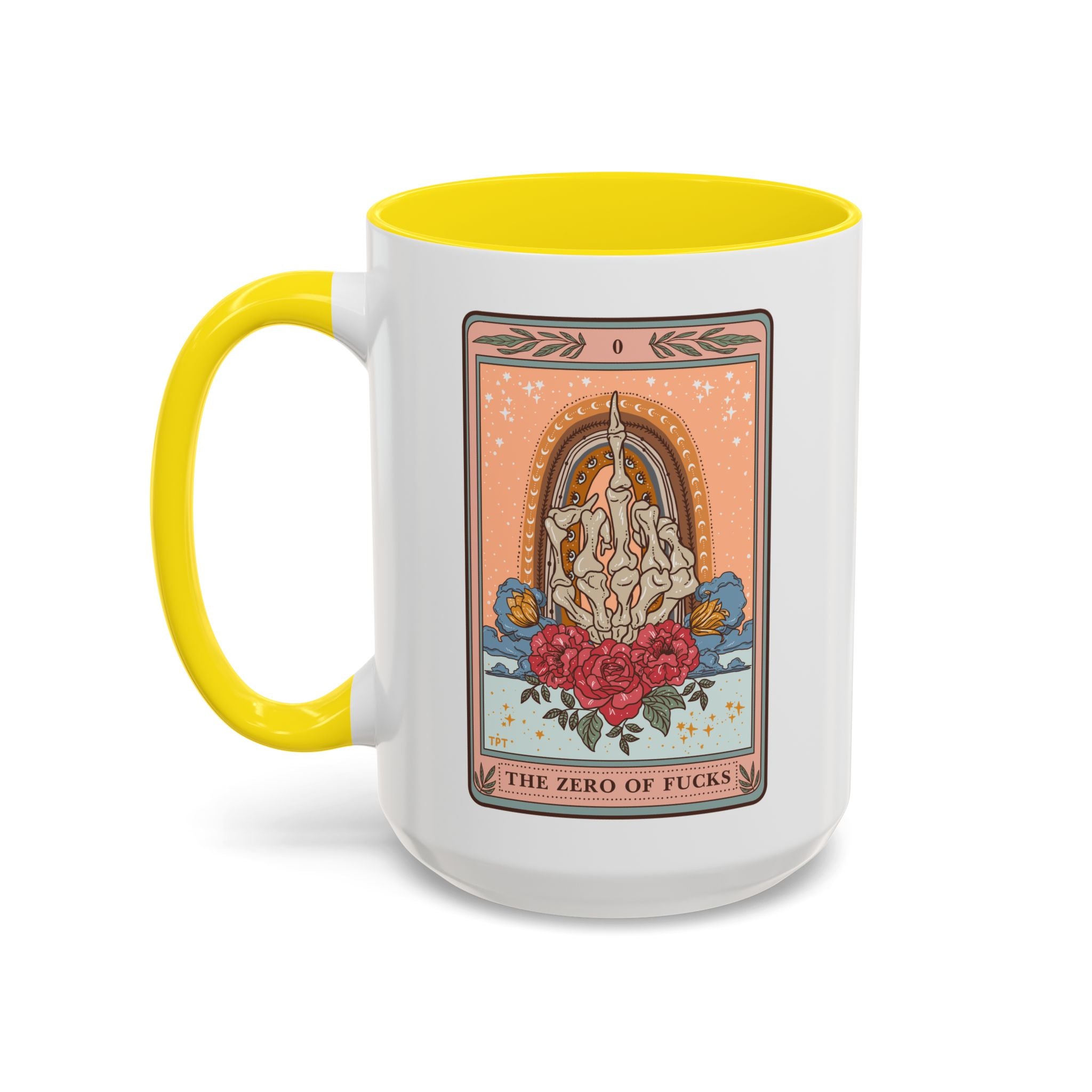 THE ZERO OF FUCKS // 15 oz COFFEE MUG
